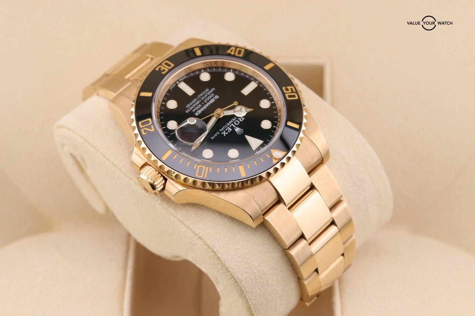 Rolex Submariner 18k Yellow Gold 41mm Automatic Men’s Watch 126618LN 2022 - Image 15