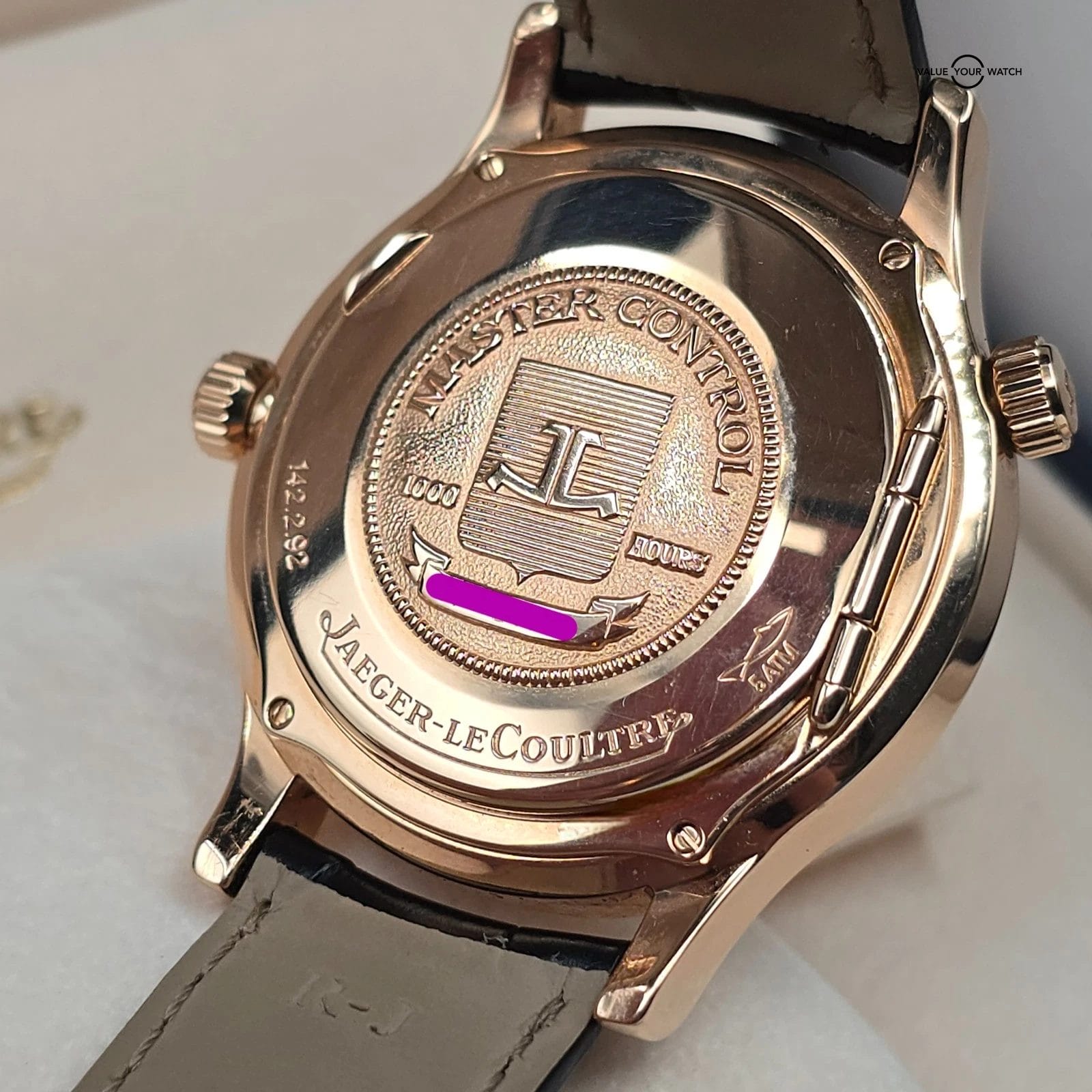 Jaeger LeCoultre Master Control Geographic World Timer in 38mm 18k Gold full set - Image 5