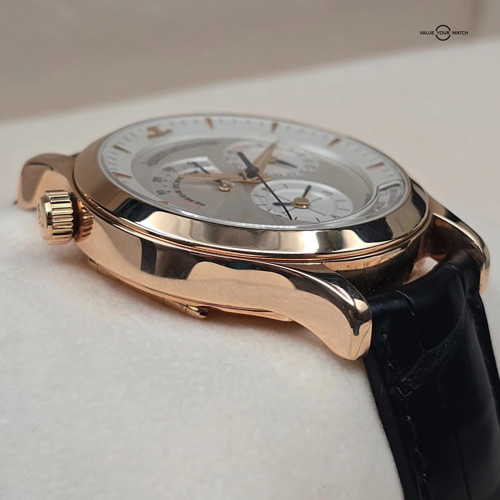 Jaeger LeCoultre Master Control Geographic World Timer in 38mm 18k Gold full set - Image 11