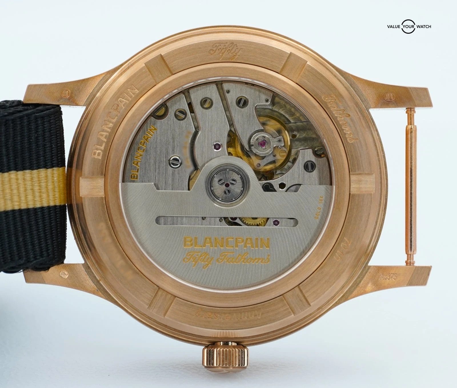 Blancpain Fifty Fathoms 70th Anniversary Act 3 Bronze Gold HELMET/PAPERS! - Image 4
