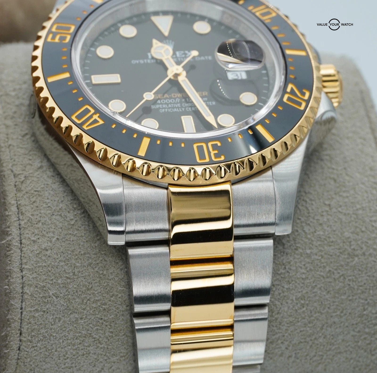 2024 Rolex Sea-Dweller 126603 43mm 18K Two Tone Yellow Gold Black Dial FULL SET! - Image 11