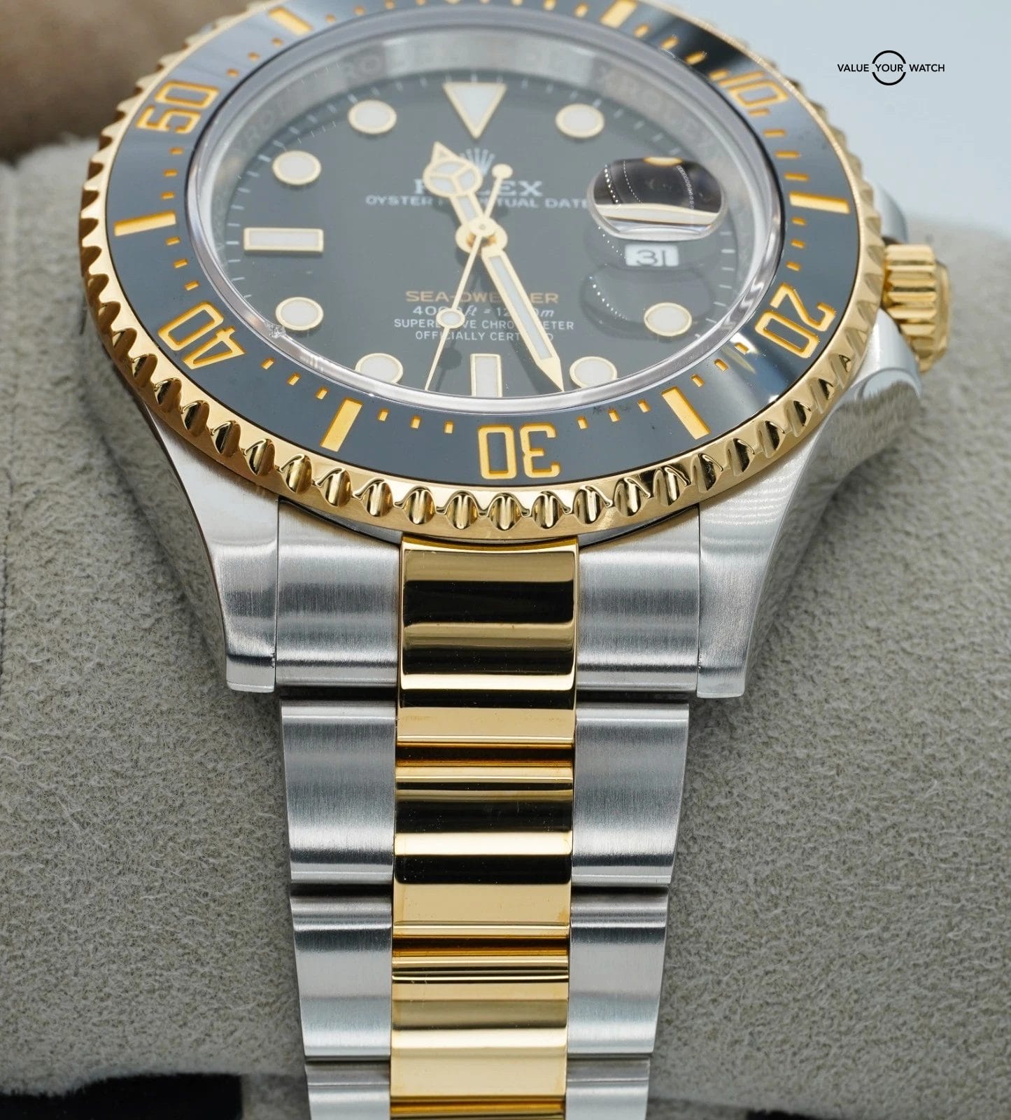 2024 Rolex Sea-Dweller 126603 43mm 18K Two Tone Yellow Gold Black Dial FULL SET! - Image 14