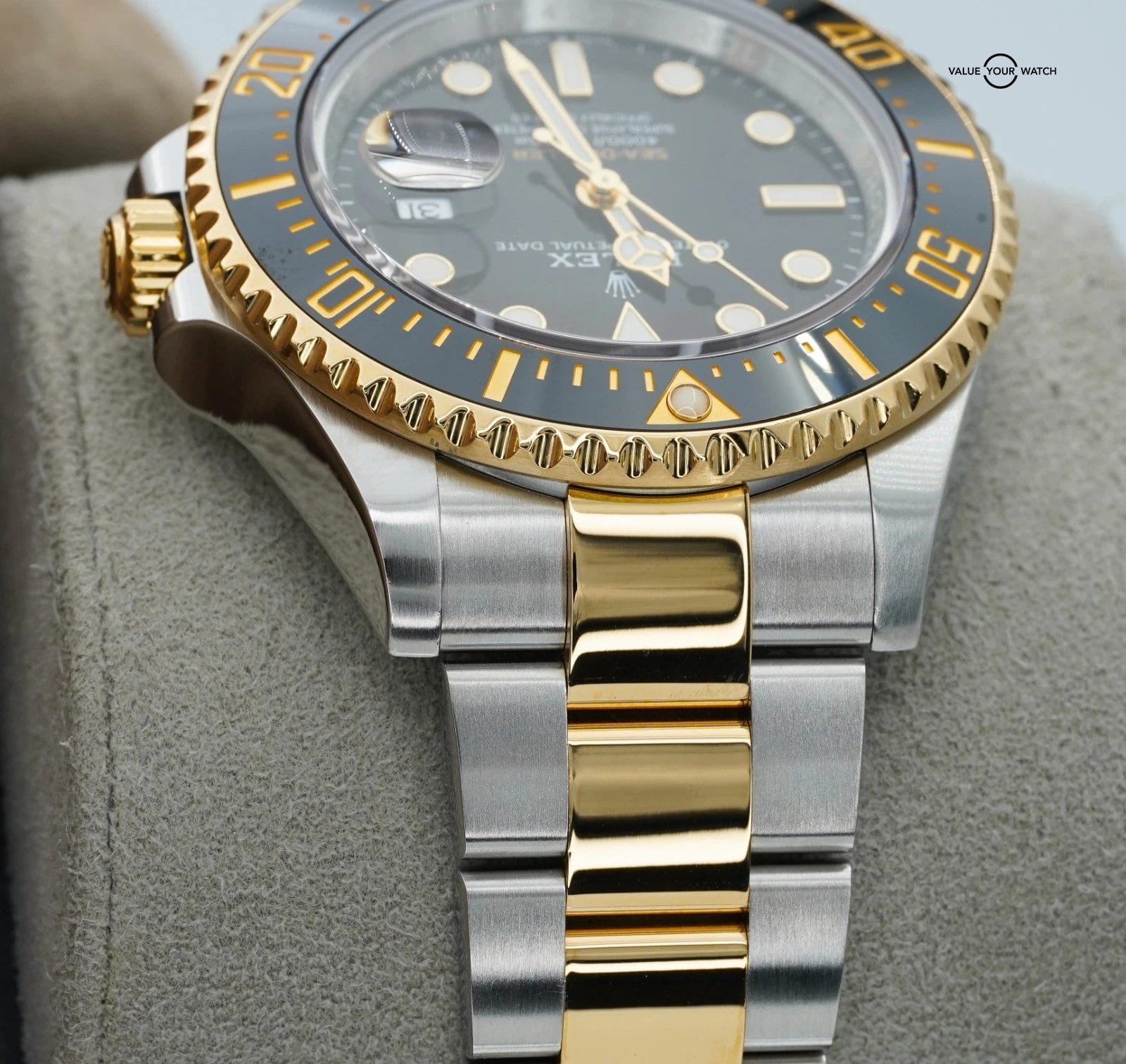 2024 Rolex Sea-Dweller 126603 43mm 18K Two Tone Yellow Gold Black Dial FULL SET! - Image 18