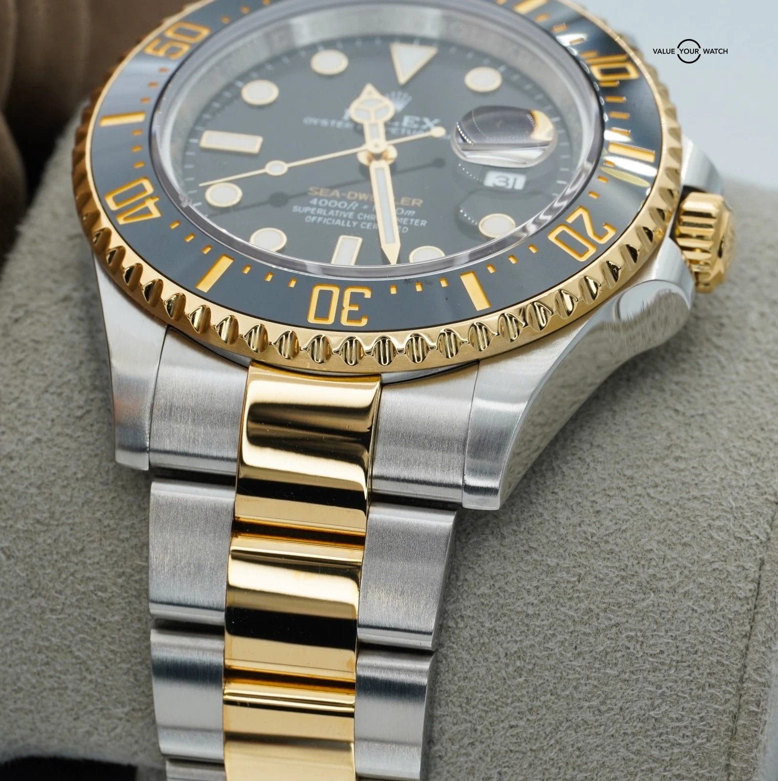 2024 Rolex Sea-Dweller 126603 43mm 18K Two Tone Yellow Gold Black Dial FULL SET! - Image 19