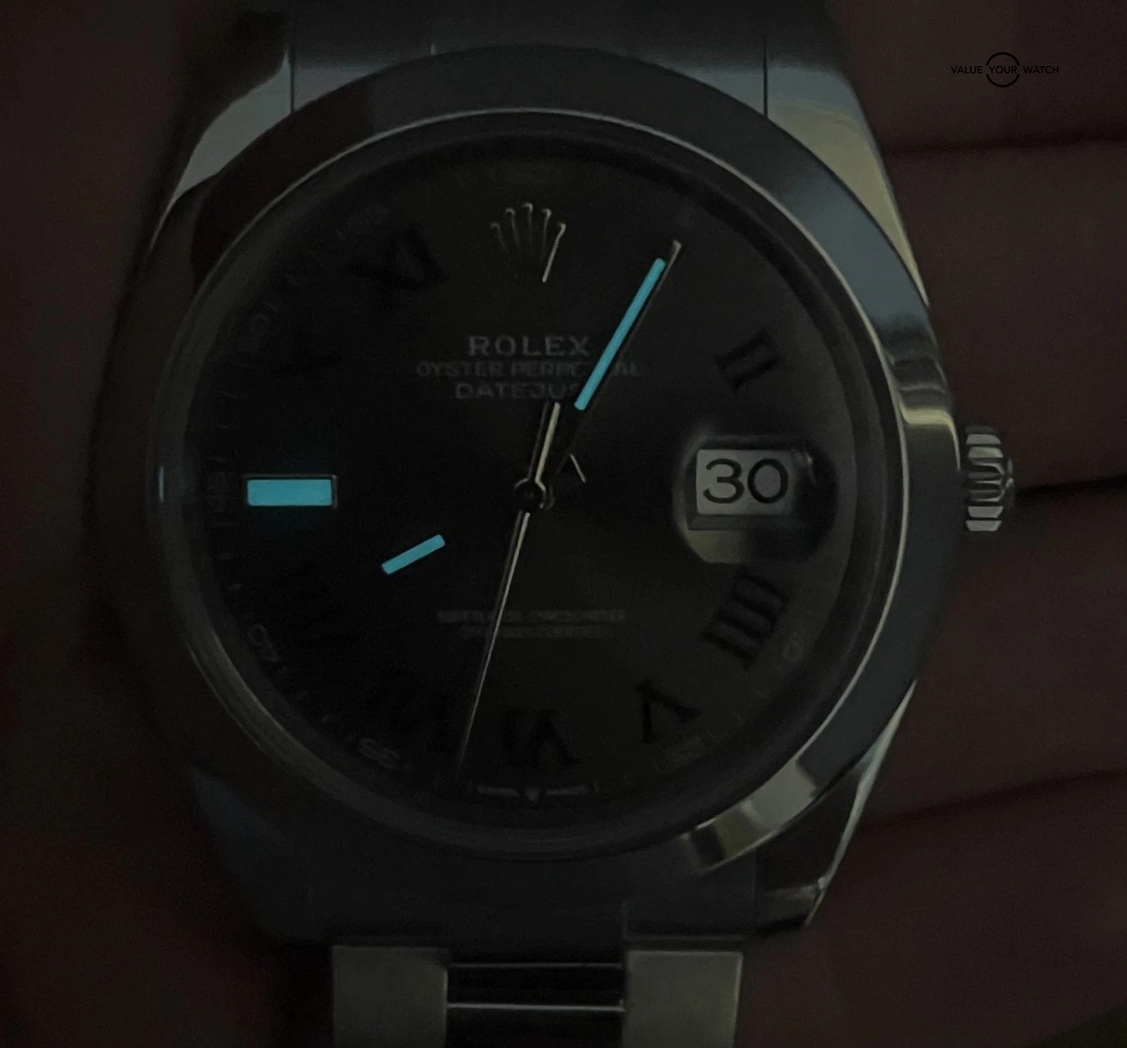 2024 Rolex Datejust 41mm Wimbledon 126300 Stainless Steel BOXES/PAPERS! - Image 9