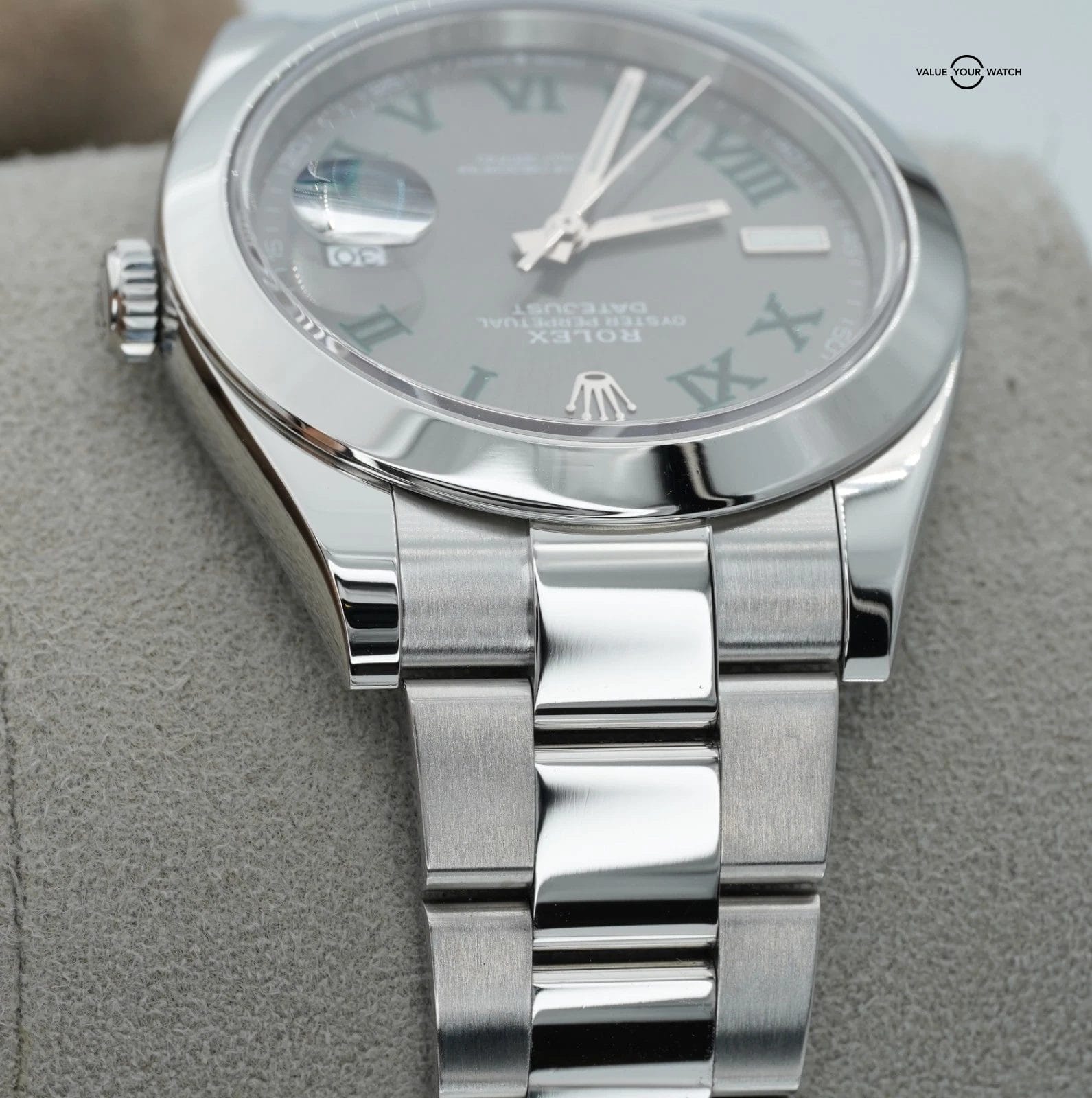 2024 Rolex Datejust 41mm Wimbledon 126300 Stainless Steel BOXES/PAPERS! - Image 12