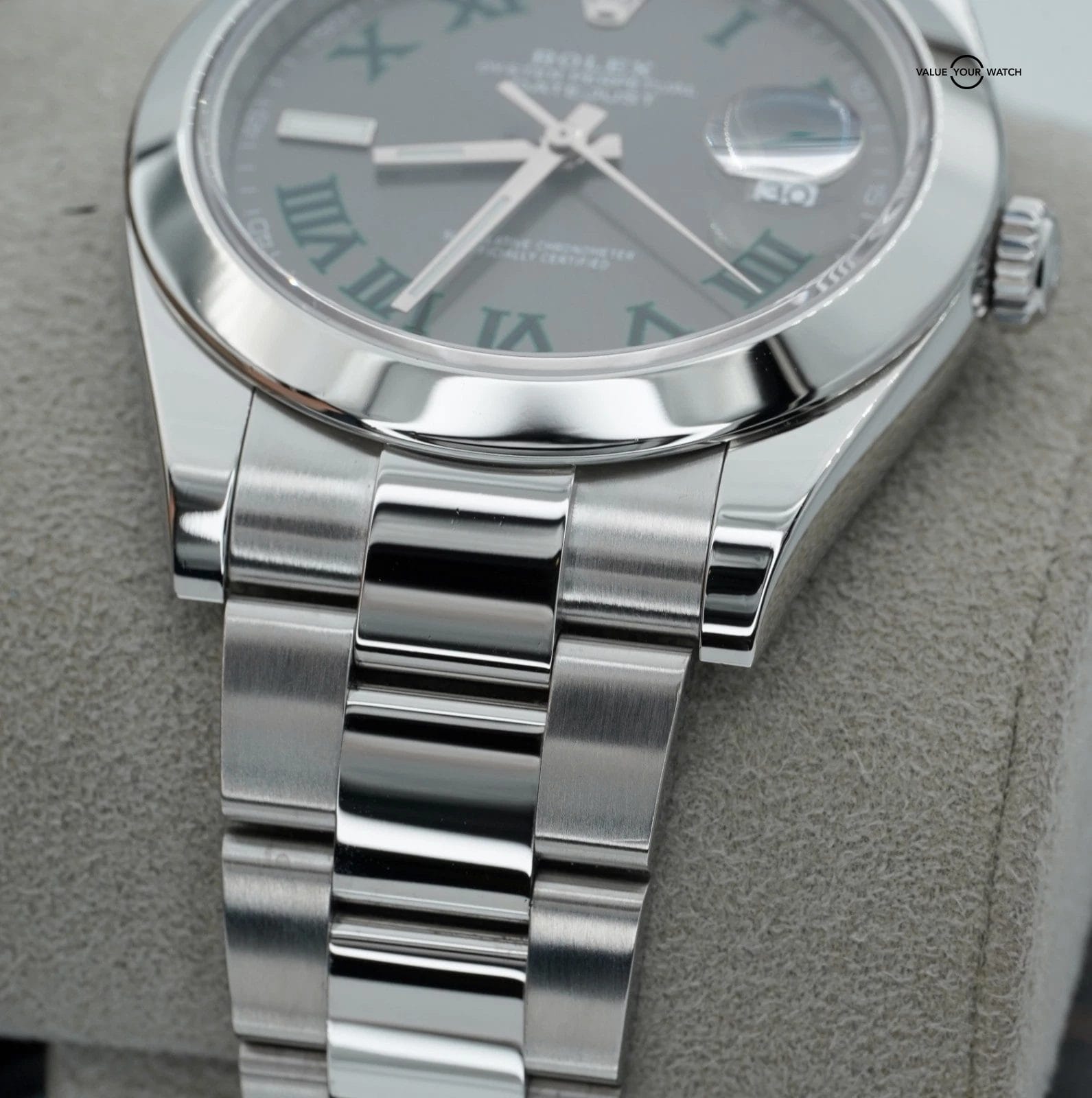 2024 Rolex Datejust 41mm Wimbledon 126300 Stainless Steel BOXES/PAPERS! - Image 13