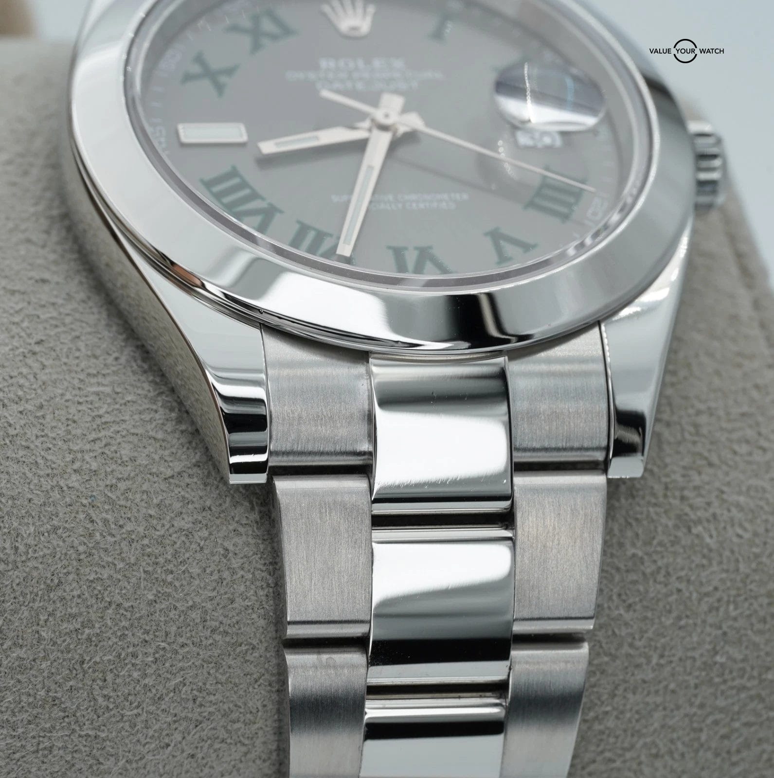 2024 Rolex Datejust 41mm Wimbledon 126300 Stainless Steel BOXES/PAPERS! - Image 14