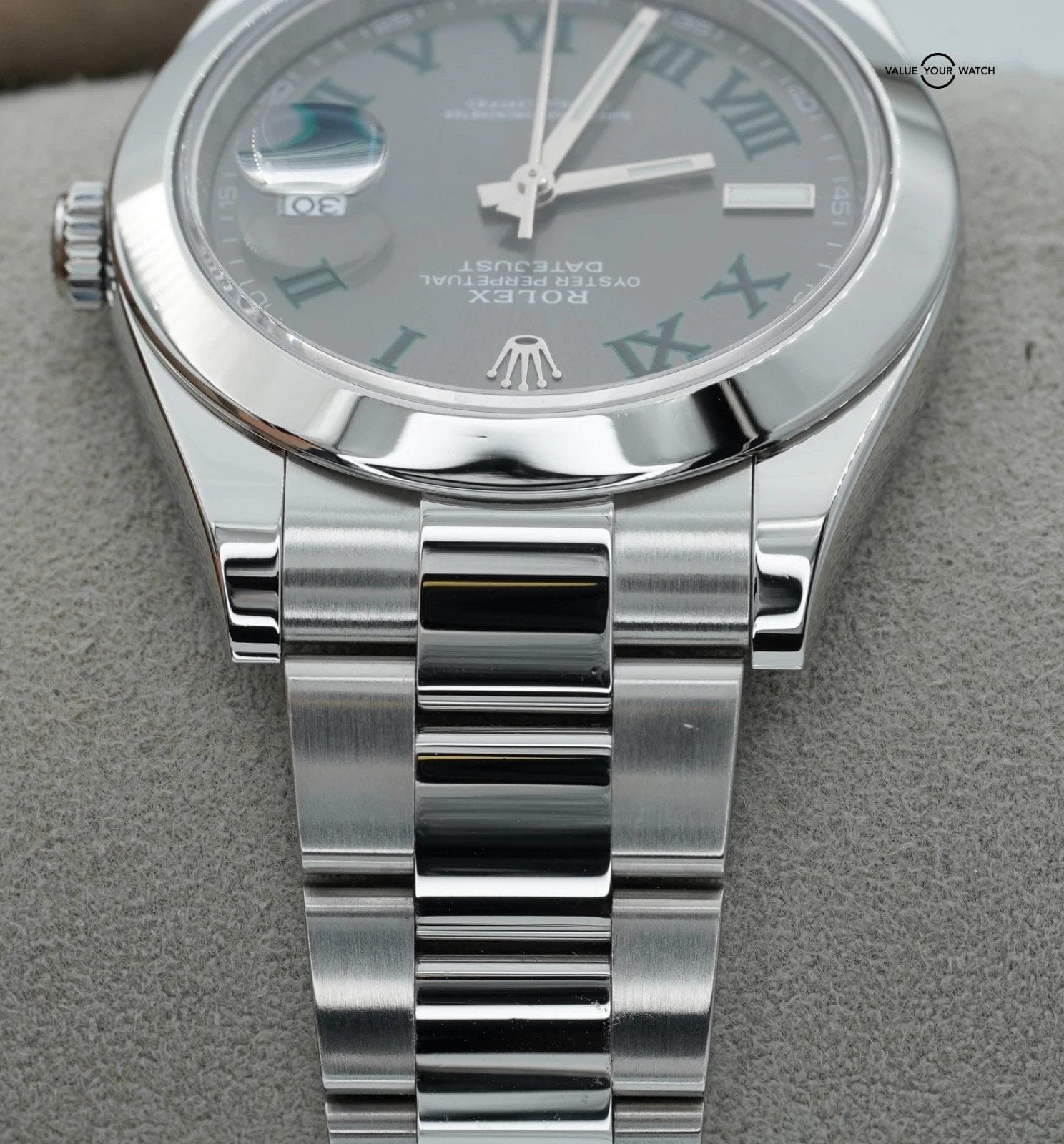 2024 Rolex Datejust 41mm Wimbledon 126300 Stainless Steel BOXES/PAPERS! - Image 17