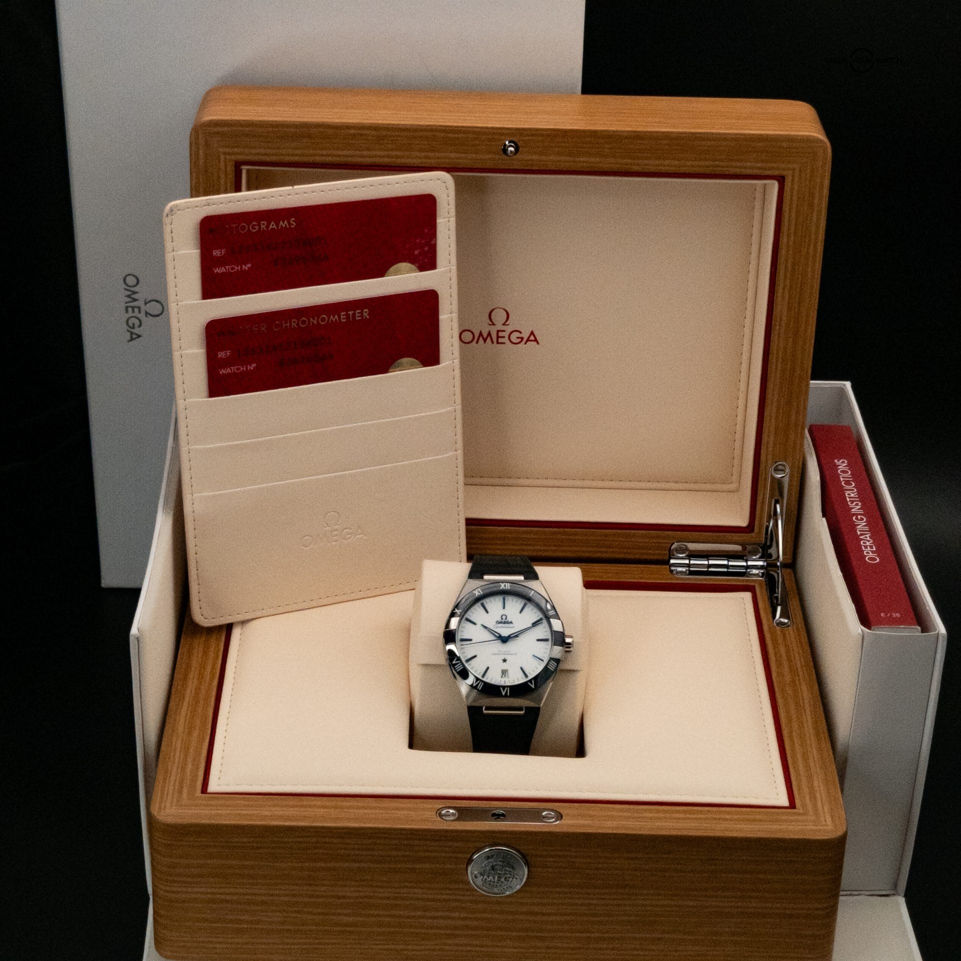 Omega Constellation Chronometer 2024 Chronometer White Dial Blue 131.33.41.21.04.001 - Image 2