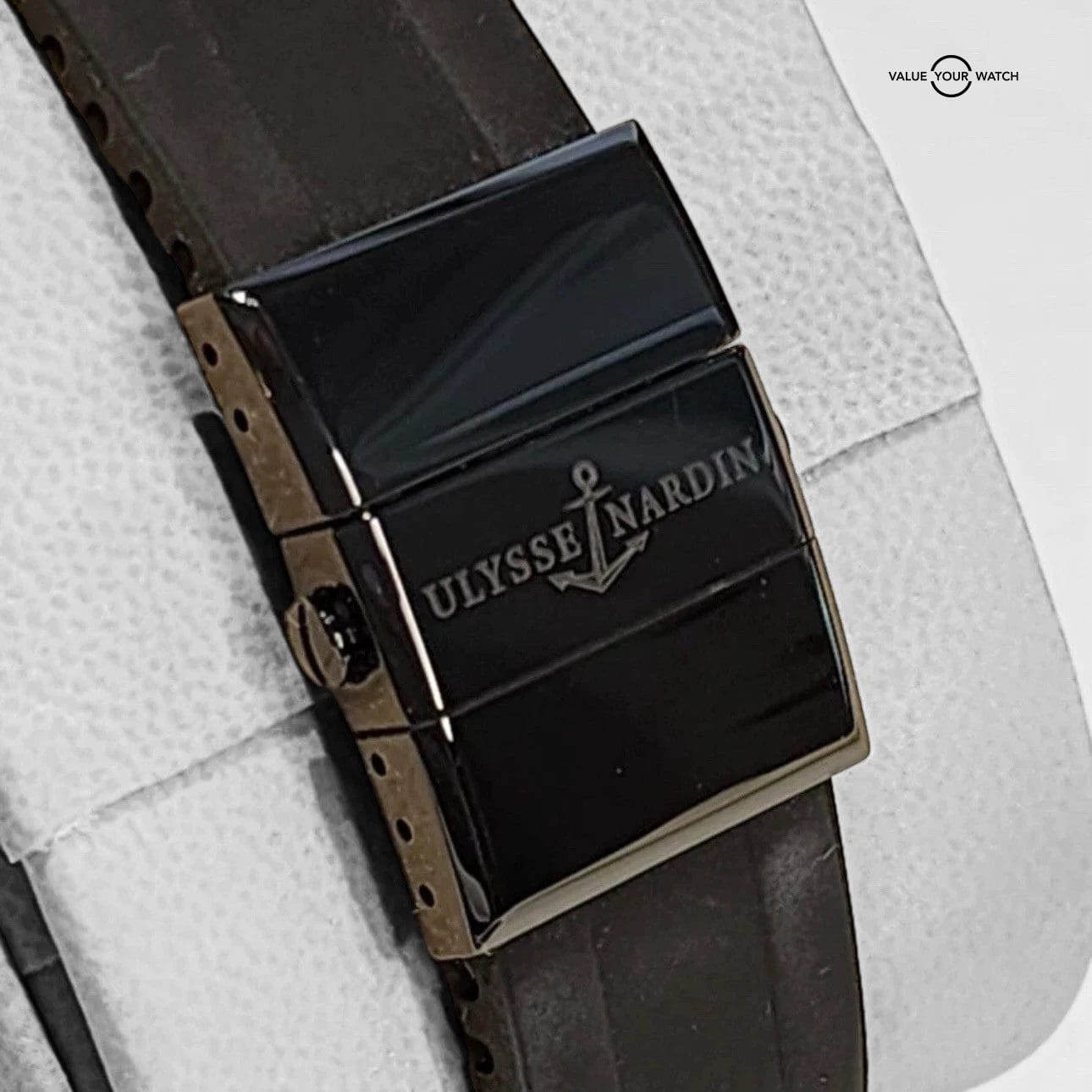 Ulysse Nardin Executive Dual Time 243-00, 43mm, Full Set, Steel & Black Ceramic - Image 7