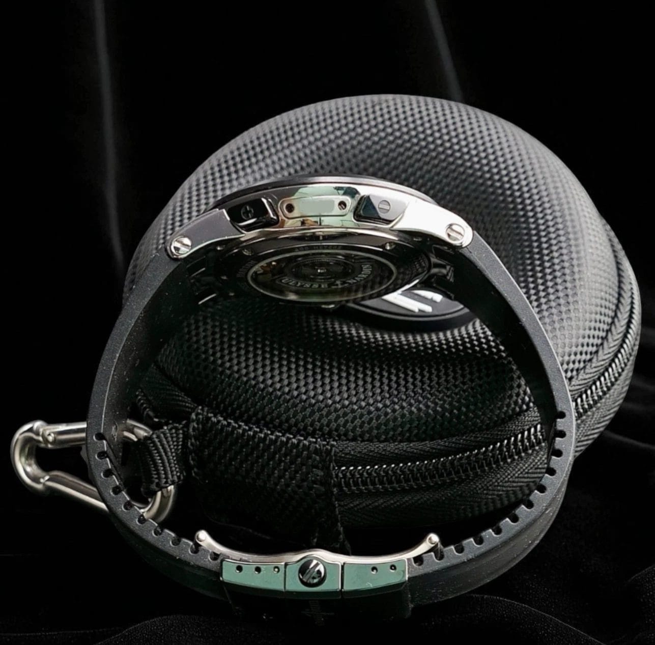 Ulysse Nardin Executive Dual Time 243-00, 43mm, Full Set, Steel & Black Ceramic - Image 10