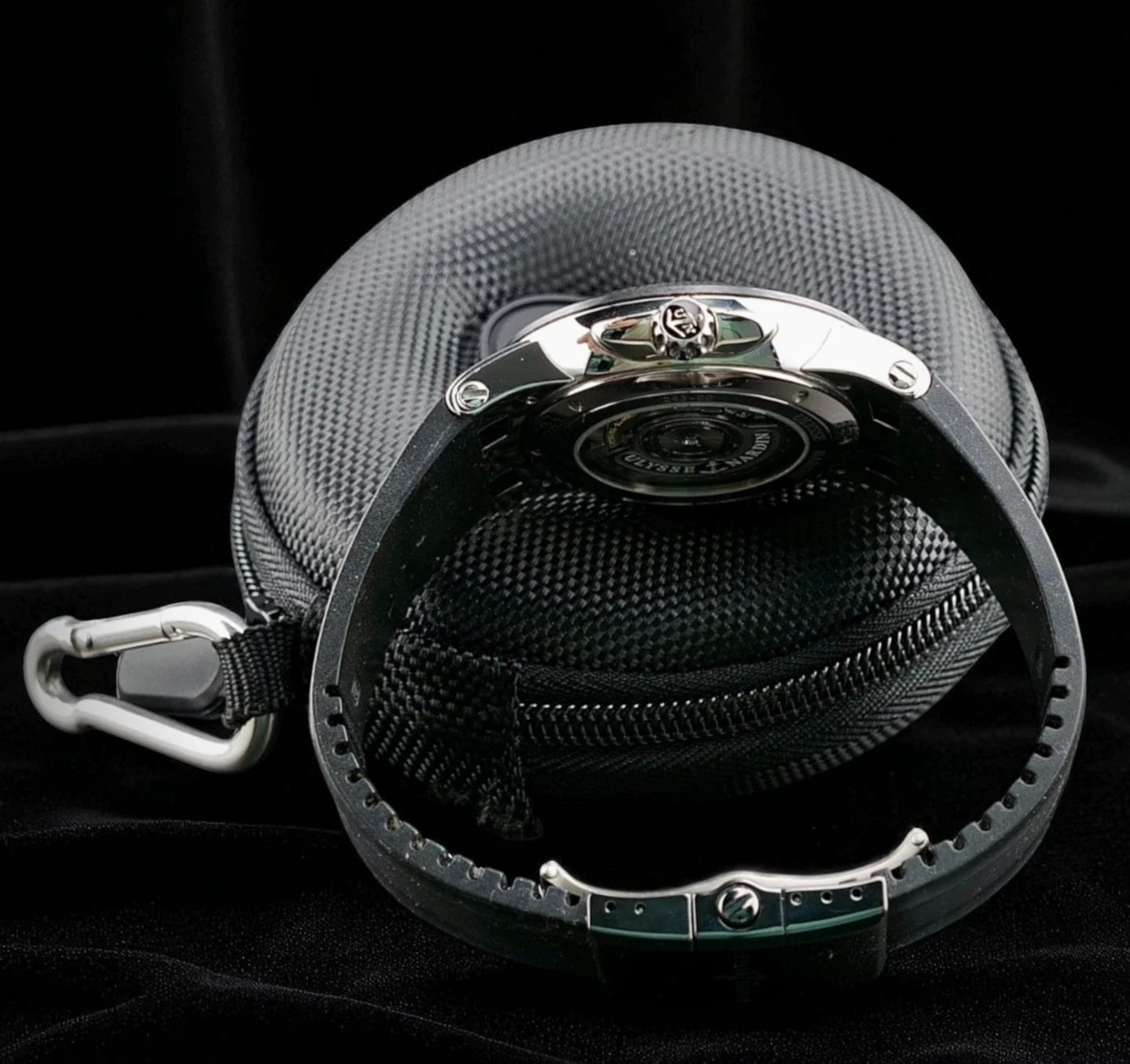 Ulysse Nardin Executive Dual Time 243-00, 43mm, Full Set, Steel & Black Ceramic - Image 13