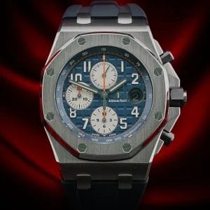 Audemars Piguet Royal Oak Offshore 26470ST Navy Blue Dial 42mm – Box & WFT Kit