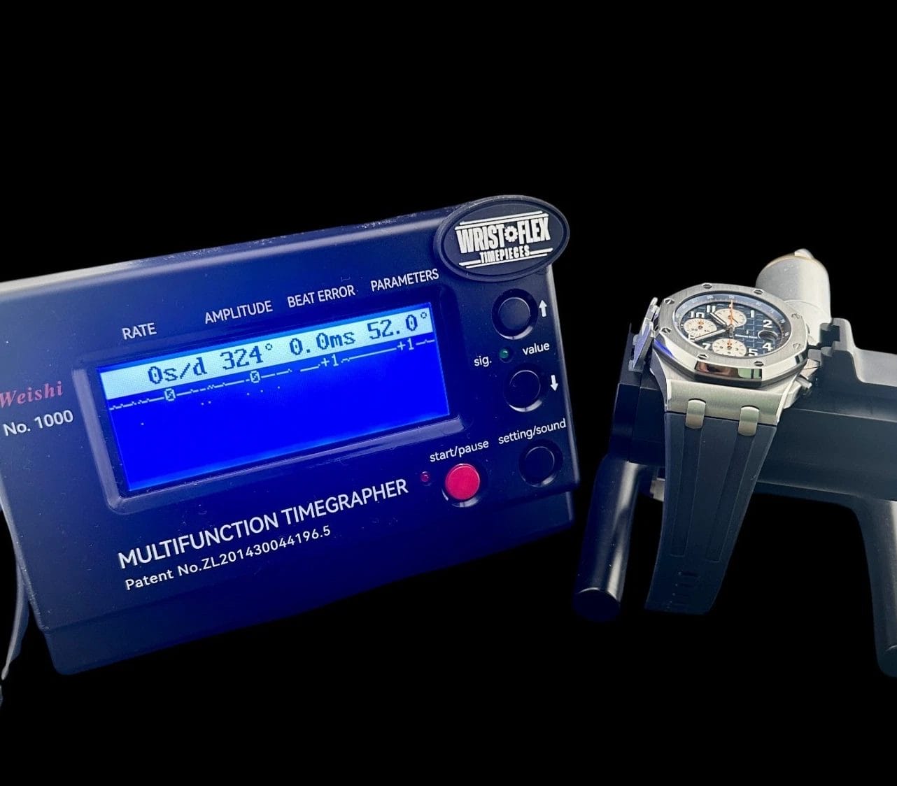 Audemars Piguet Royal Oak Offshore 26470ST Navy Blue Dial 42mm β Box & WFT Kit - Image 14