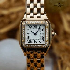 Cartier Panthere MINI – Diamond Bezel Gold Ladies – WJPN0048 | Complete | 2024