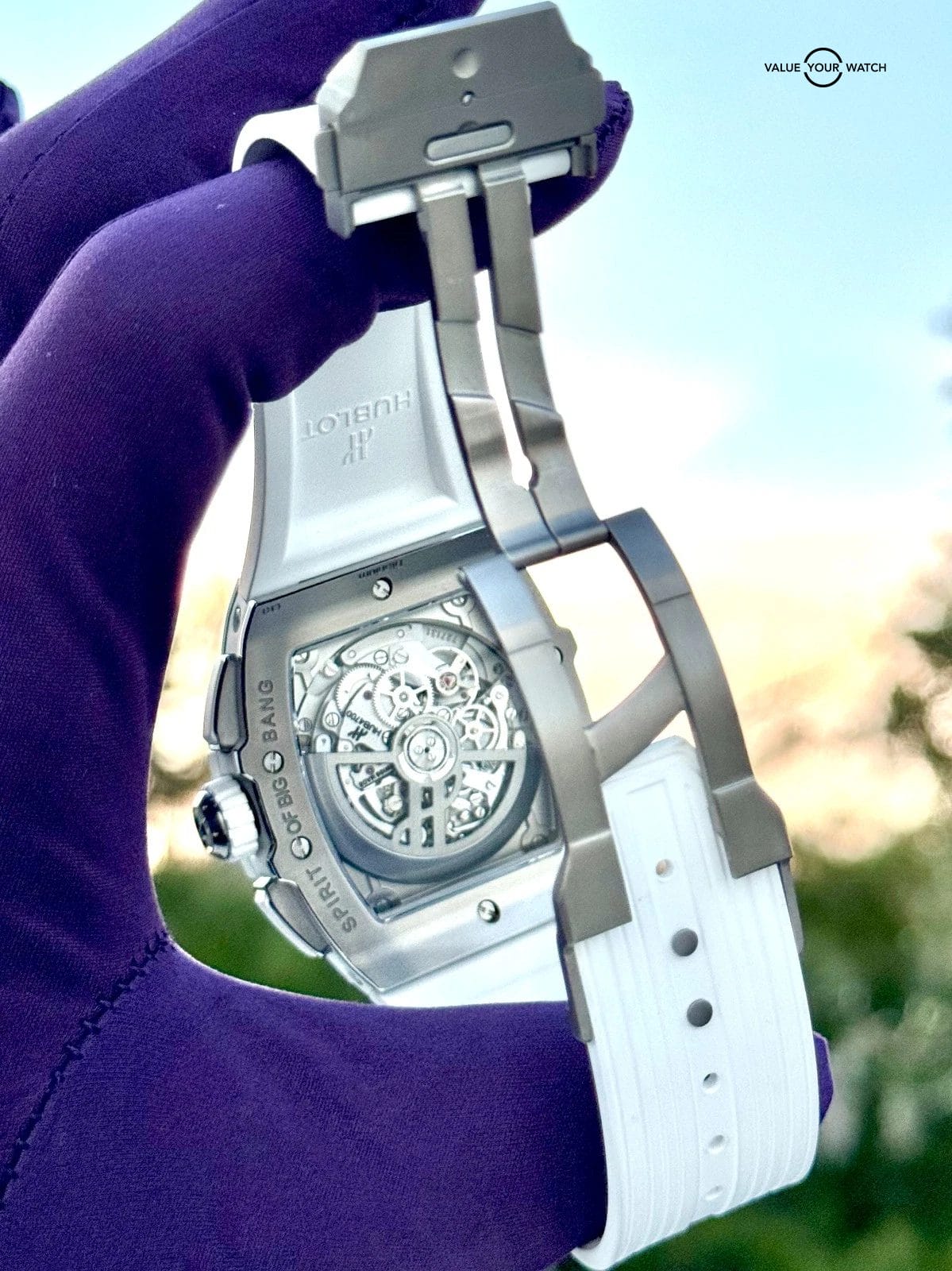Hublot 42mm Spirit of Big Bang Titanium White Pristine Full Set - Image 3