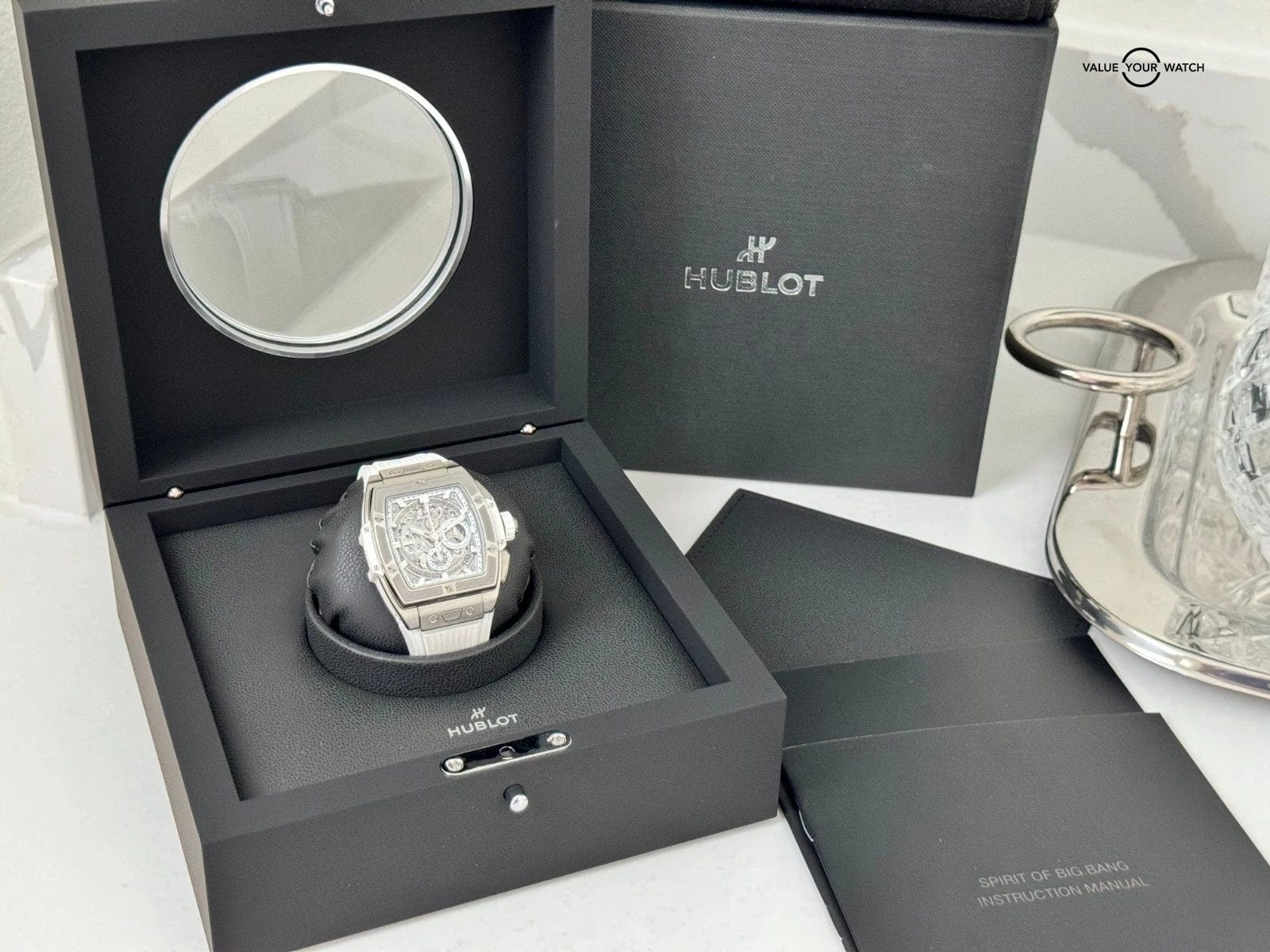 Hublot 42mm Spirit of Big Bang Titanium White Pristine Full Set - Image 6