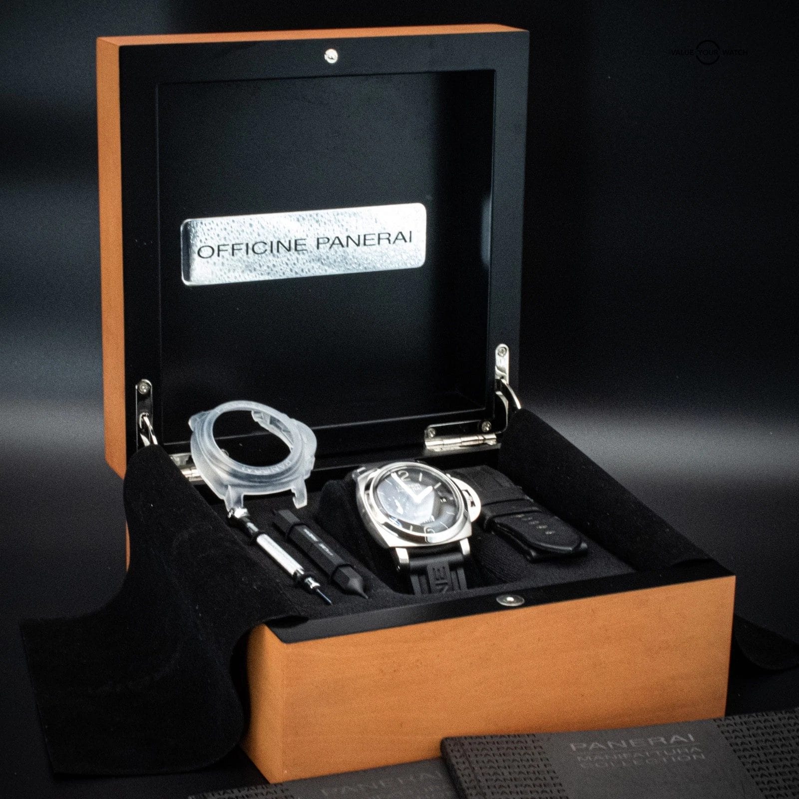 Panerai 44mm Luminor 1950 8 Days GMT Dot Dial, Ref. PAM00233 with Box & Papers - Image 4