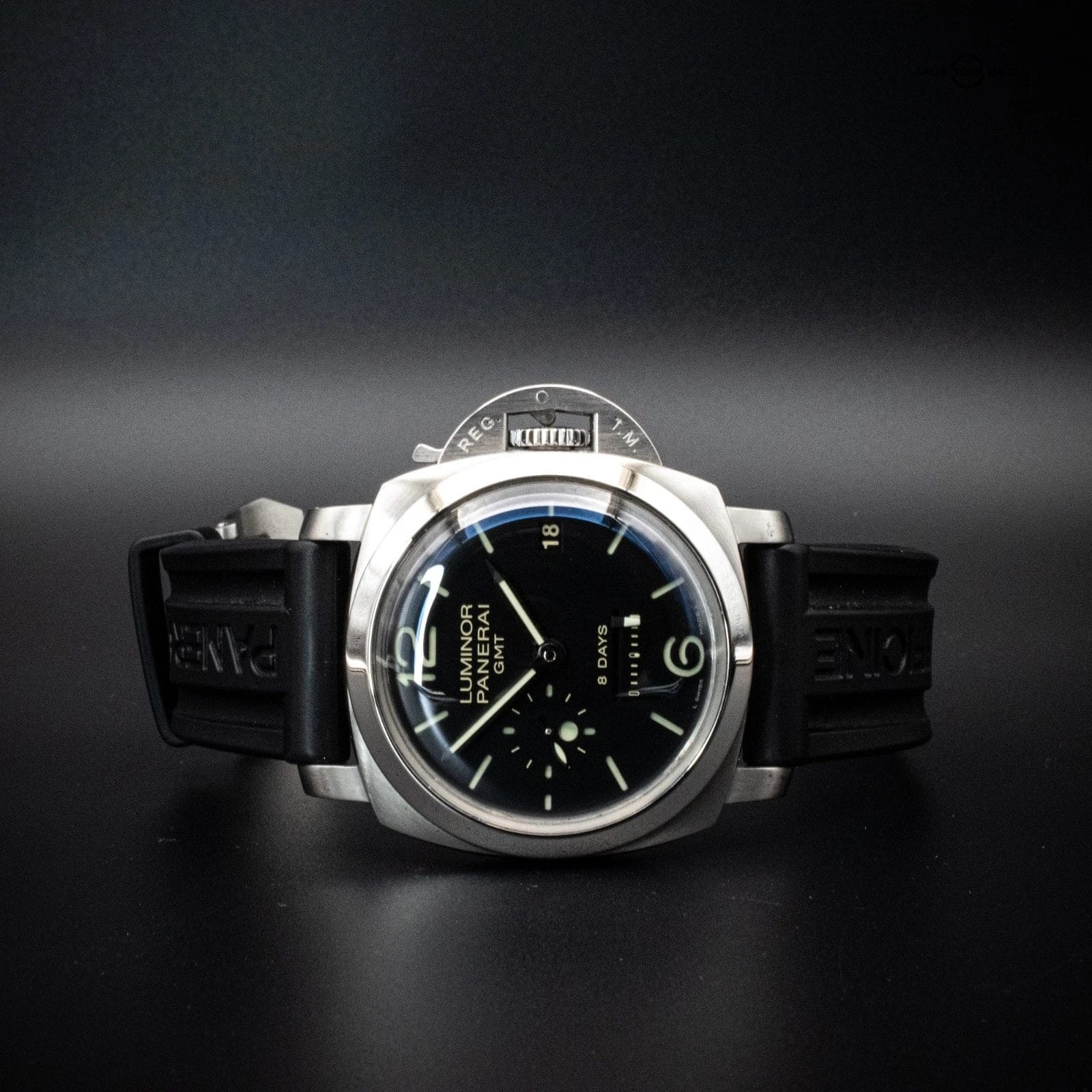 Panerai 44mm Luminor 1950 8 Days GMT Dot Dial, Ref. PAM00233 with Box & Papers - Image 6