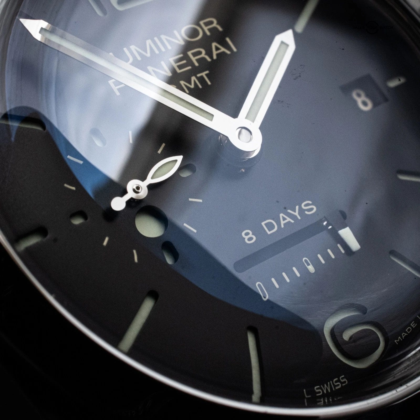 Panerai 44mm Luminor 1950 8 Days GMT Dot Dial, Ref. PAM00233 with Box & Papers - Image 10