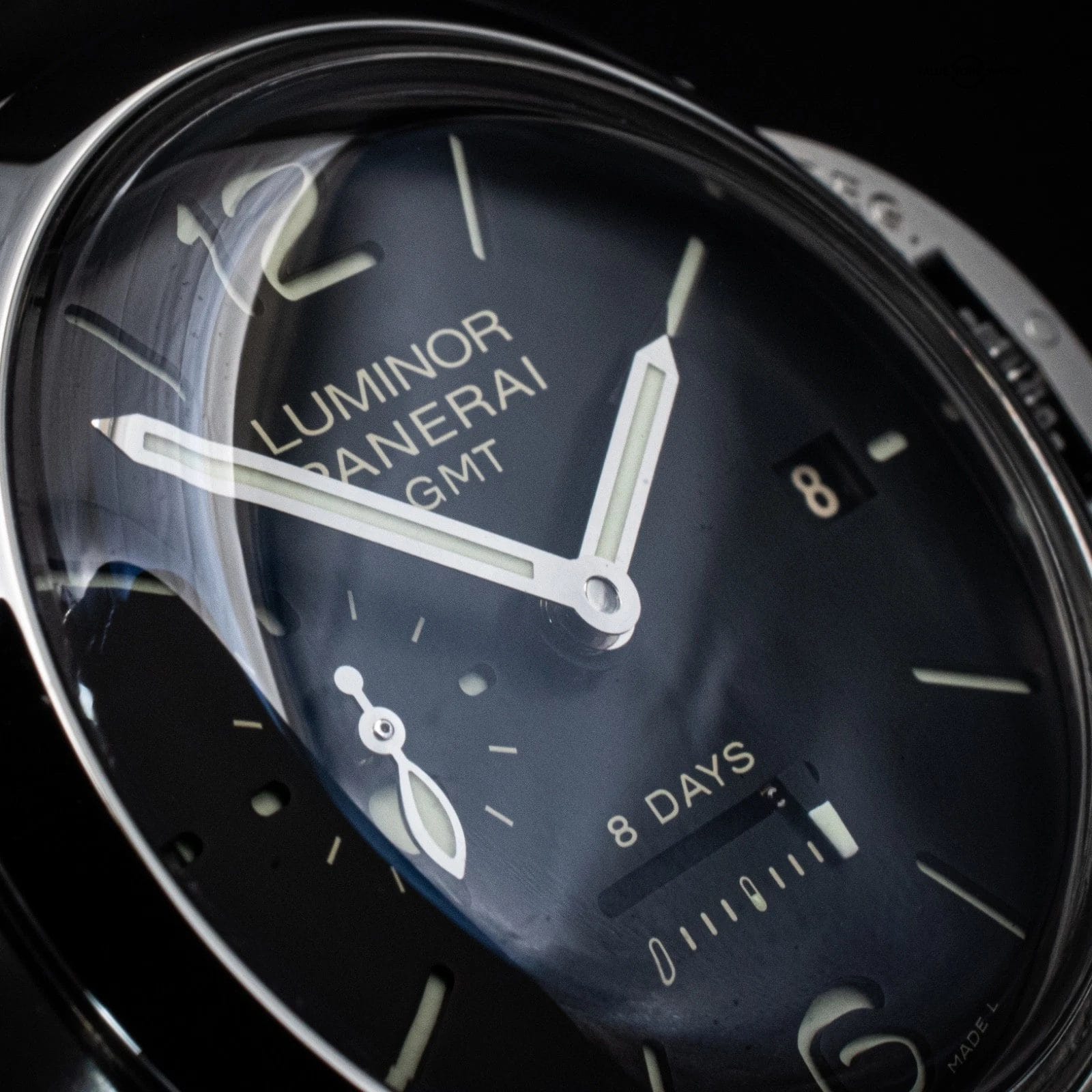 Panerai 44mm Luminor 1950 8 Days GMT Dot Dial, Ref. PAM00233 with Box & Papers - Image 11