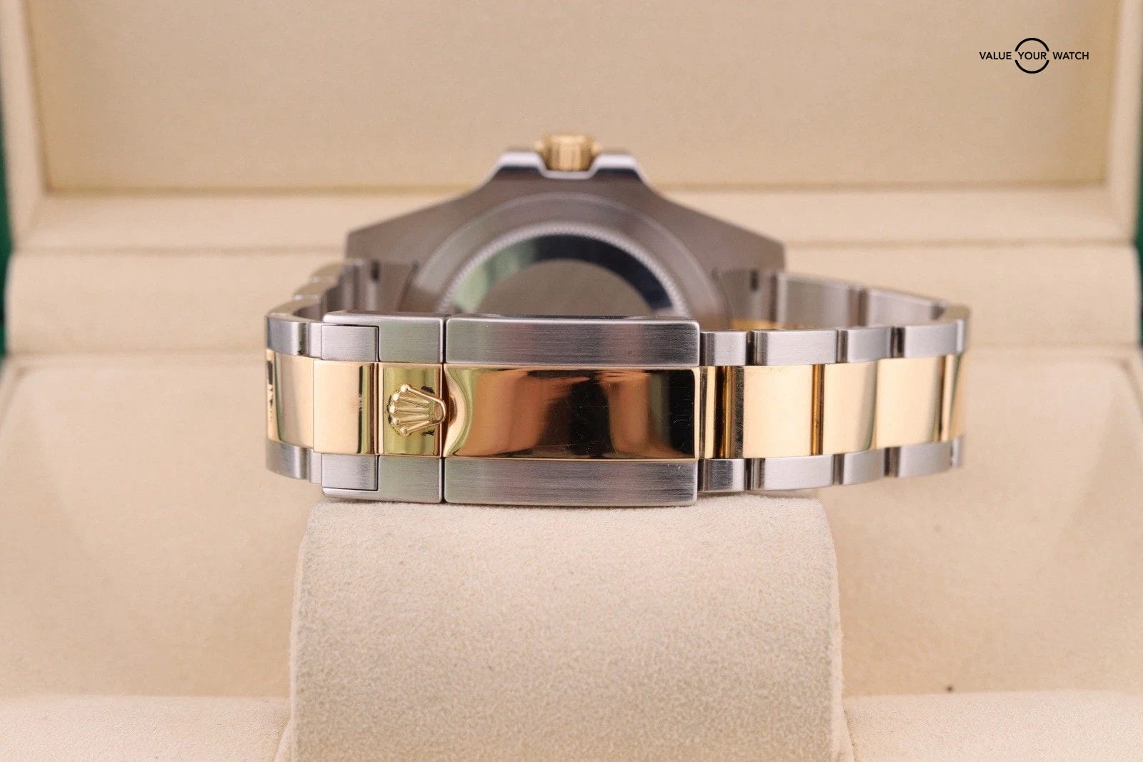 Rolex GMT-Master II 40mm Two-Tone Black Dial 116713LN 2013 Card 18k gold - Image 8