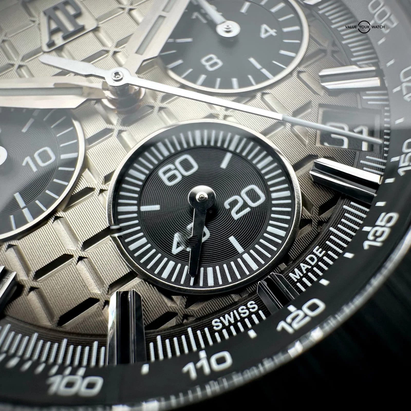 Audemars Piguet Royal Oak Offshore Chronograph 26420S0.00.A600CA.01 Smoke Dial43 - Image 6