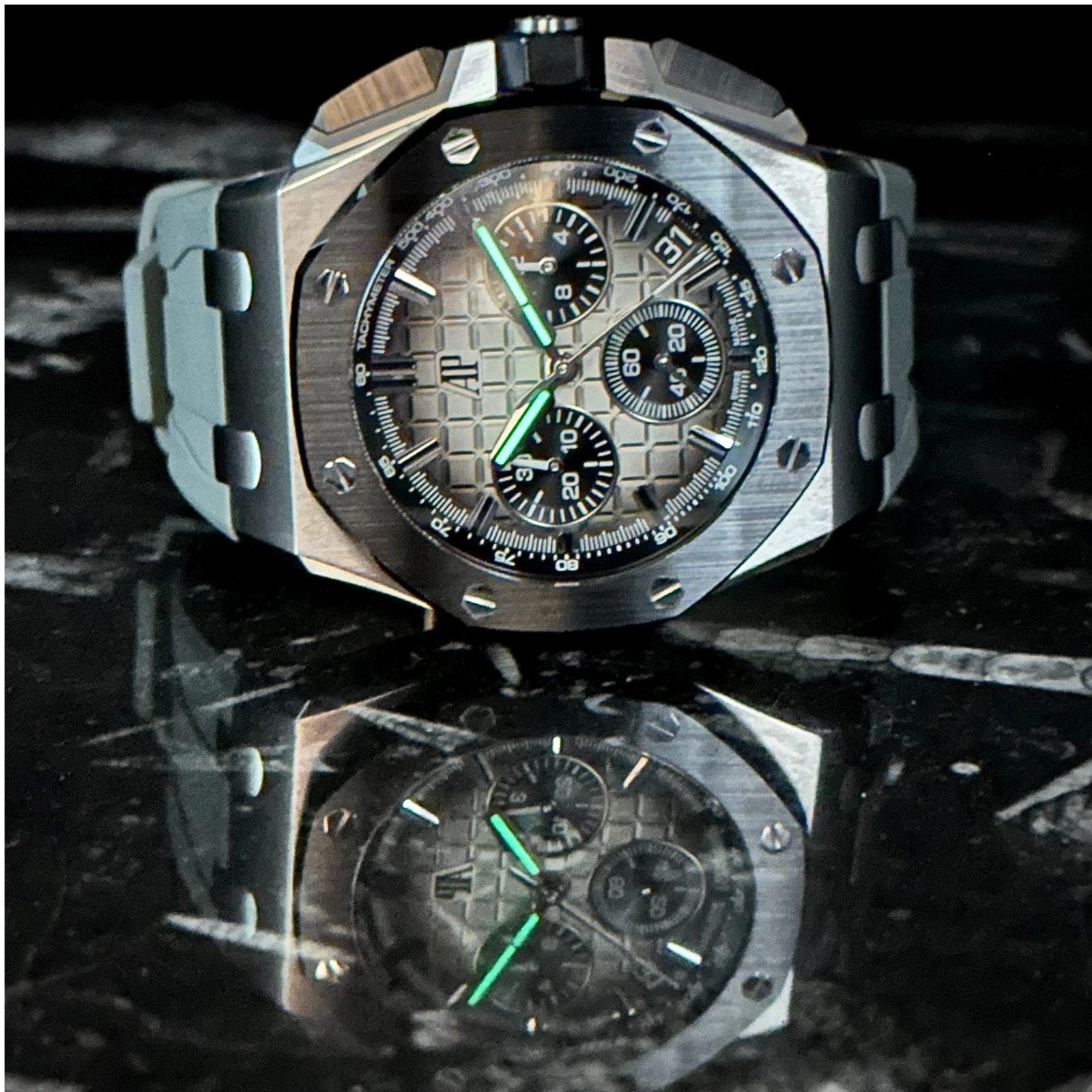 Audemars Piguet Royal Oak Offshore Chronograph 26420S0.00.A600CA.01 Smoke Dial43 - Image 8