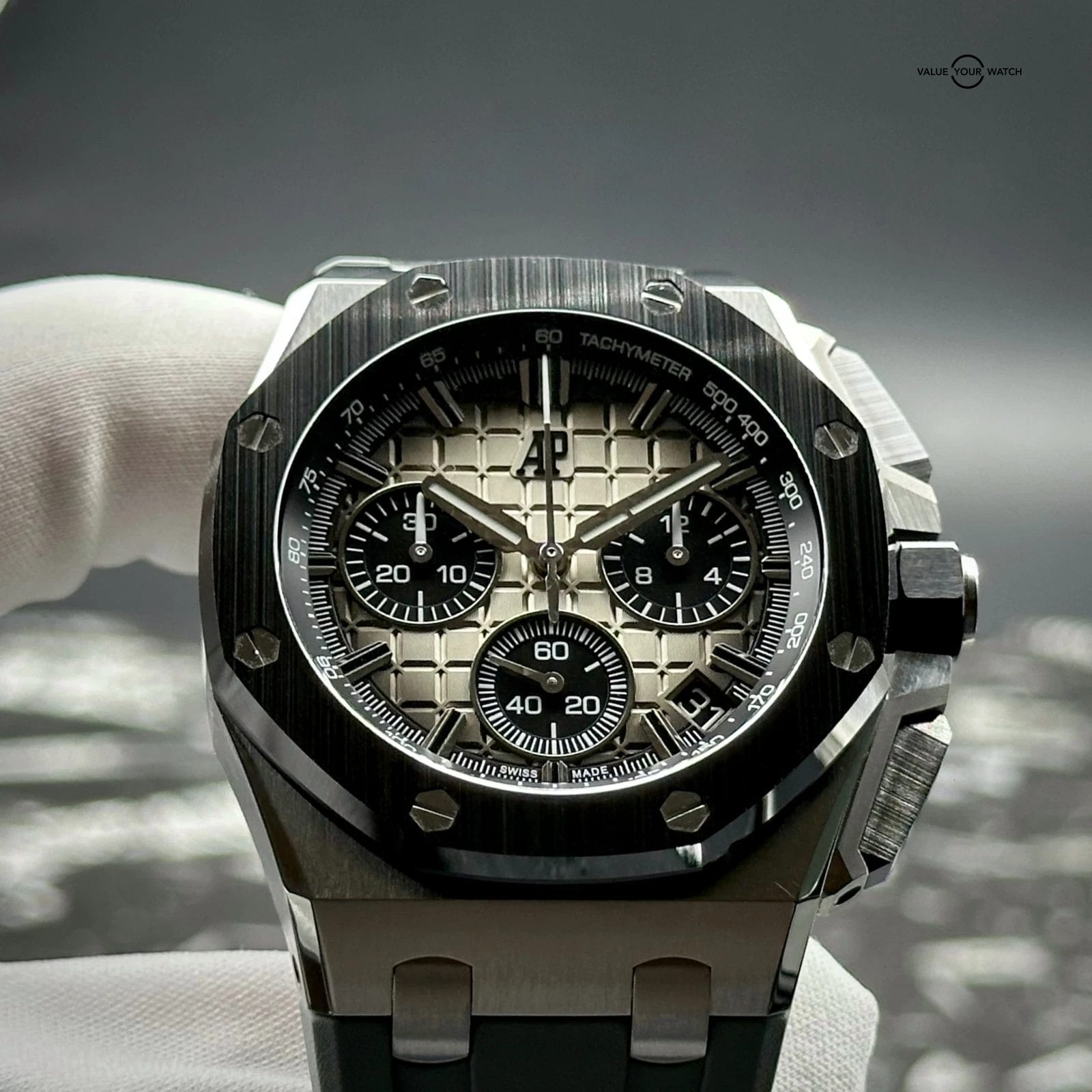 Audemars Piguet Royal Oak Offshore Chronograph 26420S0.00.A600CA.01 Smoke Dial43 - Image 19