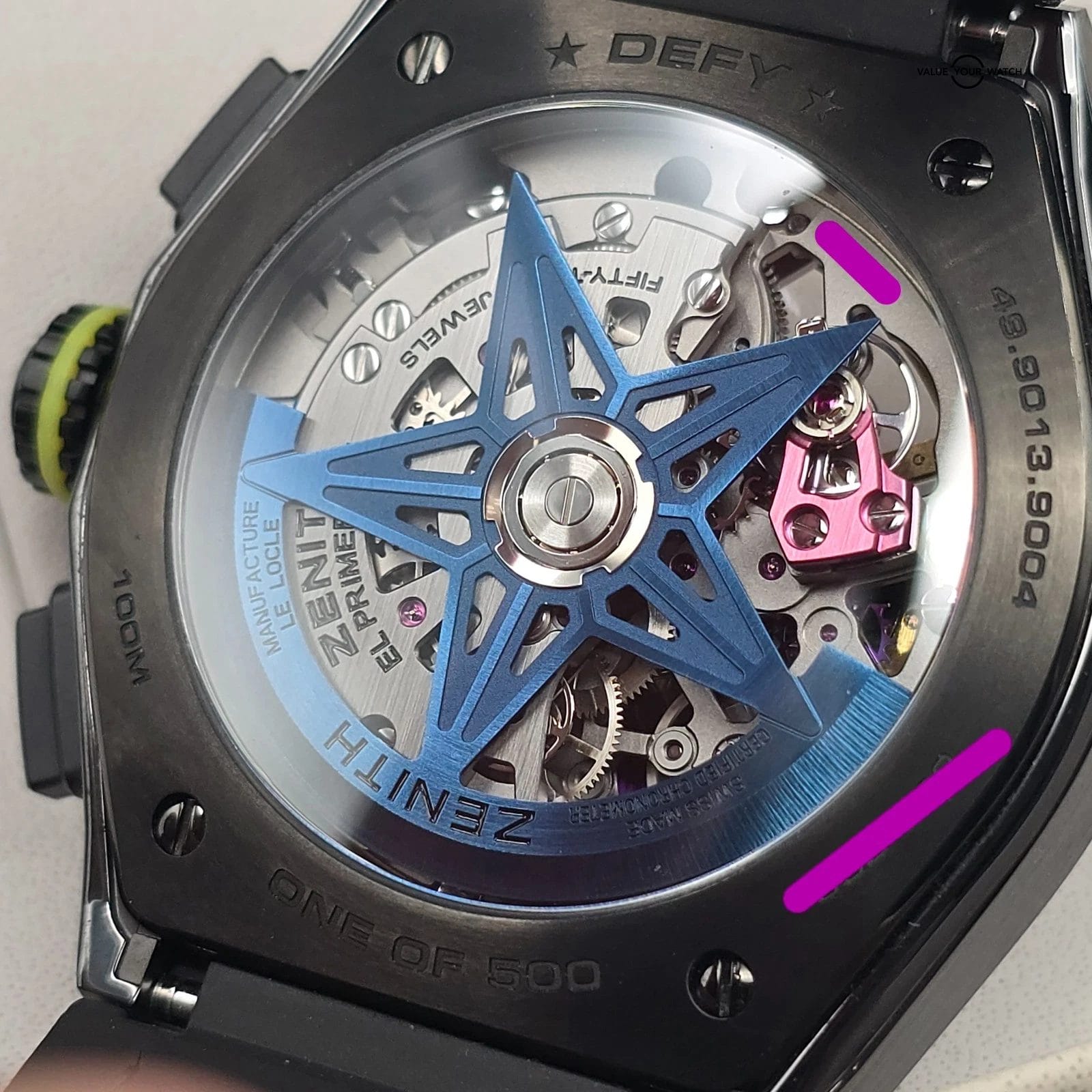 Zenith Defy El Primero 21 Chroma II Limited Edition 1 of 500 Units Full Set 2024 - Image 7