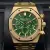 Audemars Piguet Royal Oak Chronograph, 1 of 125 Green dial in 18k Yellow Gold