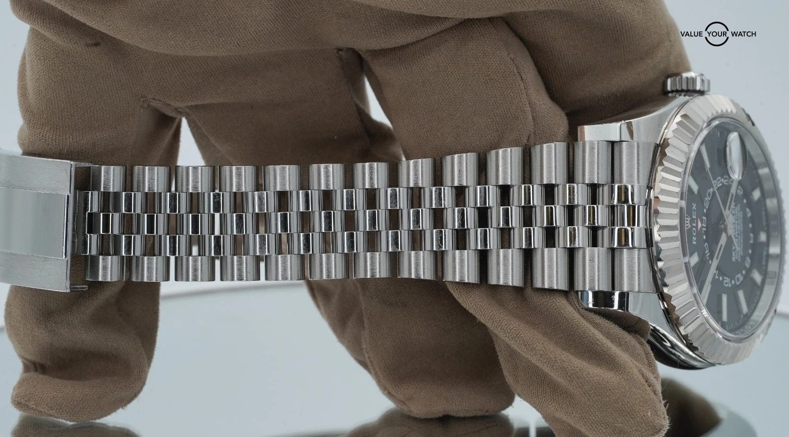 2022 Rolex Sky-Dweller Black Dial Jubilee Stainless Steel 326934 BOXES/PAPERS! - Image 15