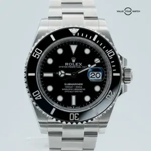 2024 Rolex Submariner Date 41mm 126610 Stainless Steel Black Dial BOXES/PAPERS!