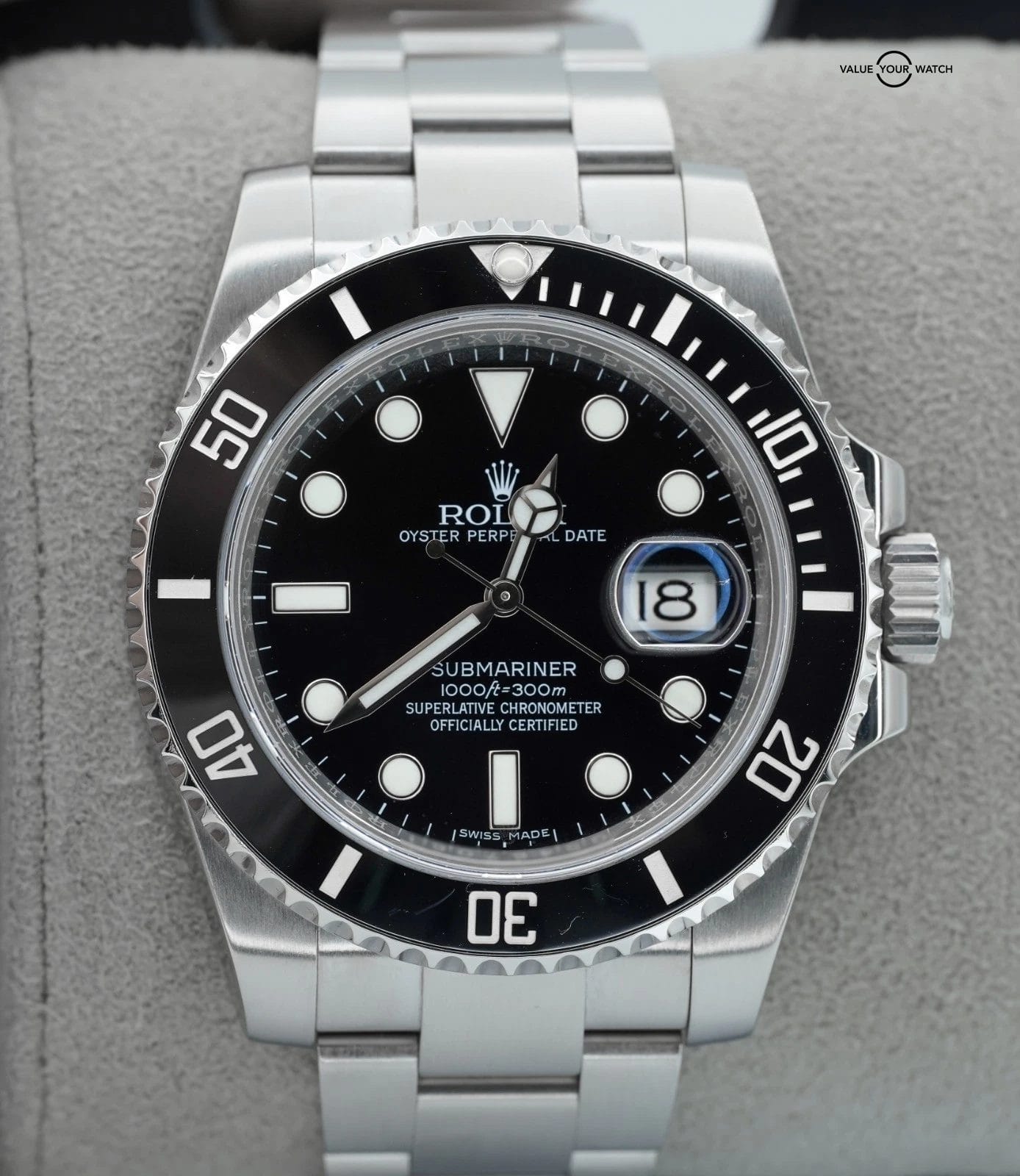 2017 Rolex Submariner Date 40mm Stainless Steel Black Dial 116610LN BOXES/PAPERS - Image 8