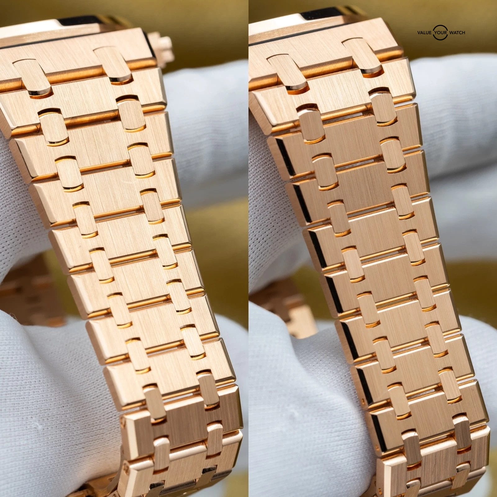 Audemars Piguet Royal Oak Chronograph 41mm Rose Gold Blue Dial 26331OR Full Set - Image 11