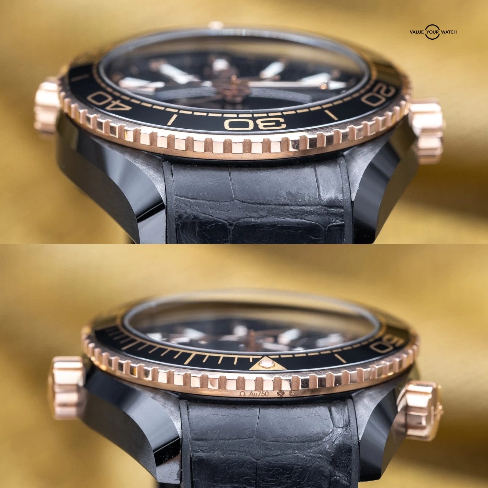 Omega Seamaster Planet Ocean 600M Ceramic Sedna Gold 45.5mm 215.63.46.22.01.001 - Image 7