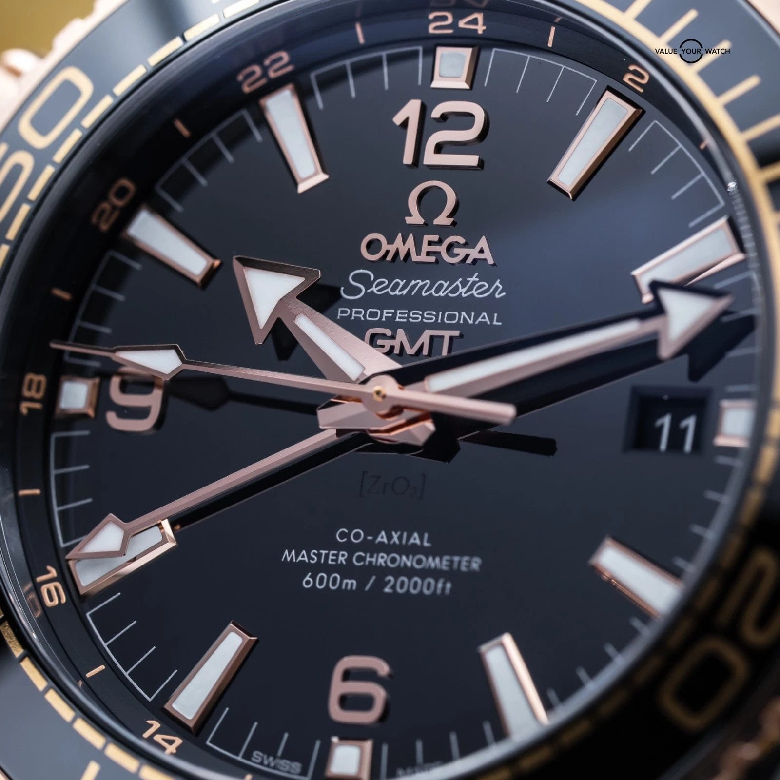 Omega Seamaster Planet Ocean 600M Ceramic Sedna Gold 45.5mm 215.63.46.22.01.001 - Image 13