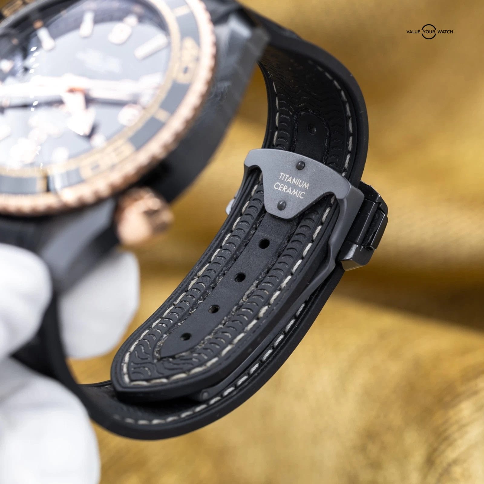 Omega Seamaster Planet Ocean 600M Ceramic Sedna Gold 45.5mm 215.63.46.22.01.001 - Image 14