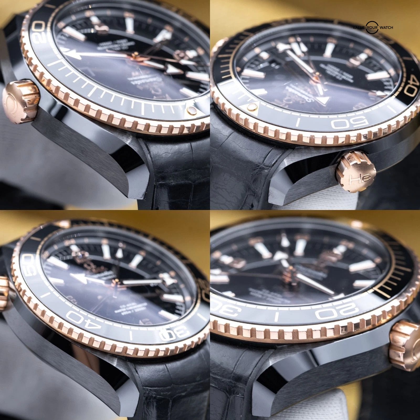 Omega Seamaster Planet Ocean 600M Ceramic Sedna Gold 45.5mm 215.63.46.22.01.001 - Image 16