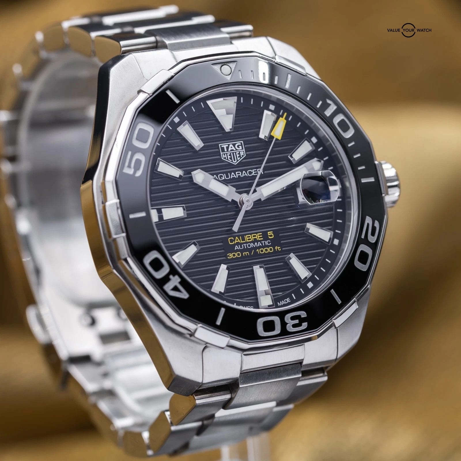 TAG Heuer Aquaracer 43 Calibre 5 Automatic 43mm Ceramic WAY201A.BA0927 Full Set - Image 18