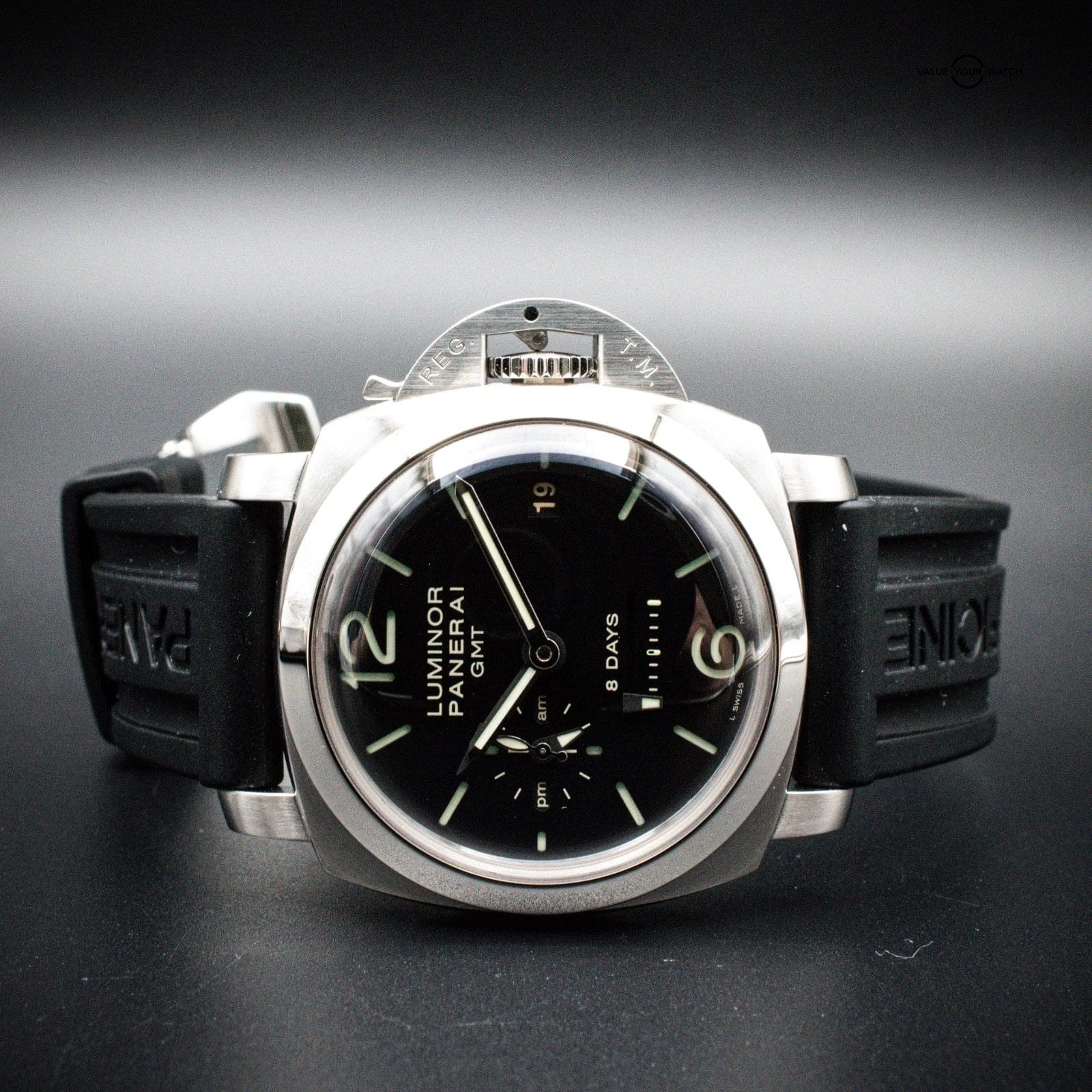 Panerai 44mm Luminor 1950 8 Days GMT, Ref. PAM00233 with Box & Papers - Image 2