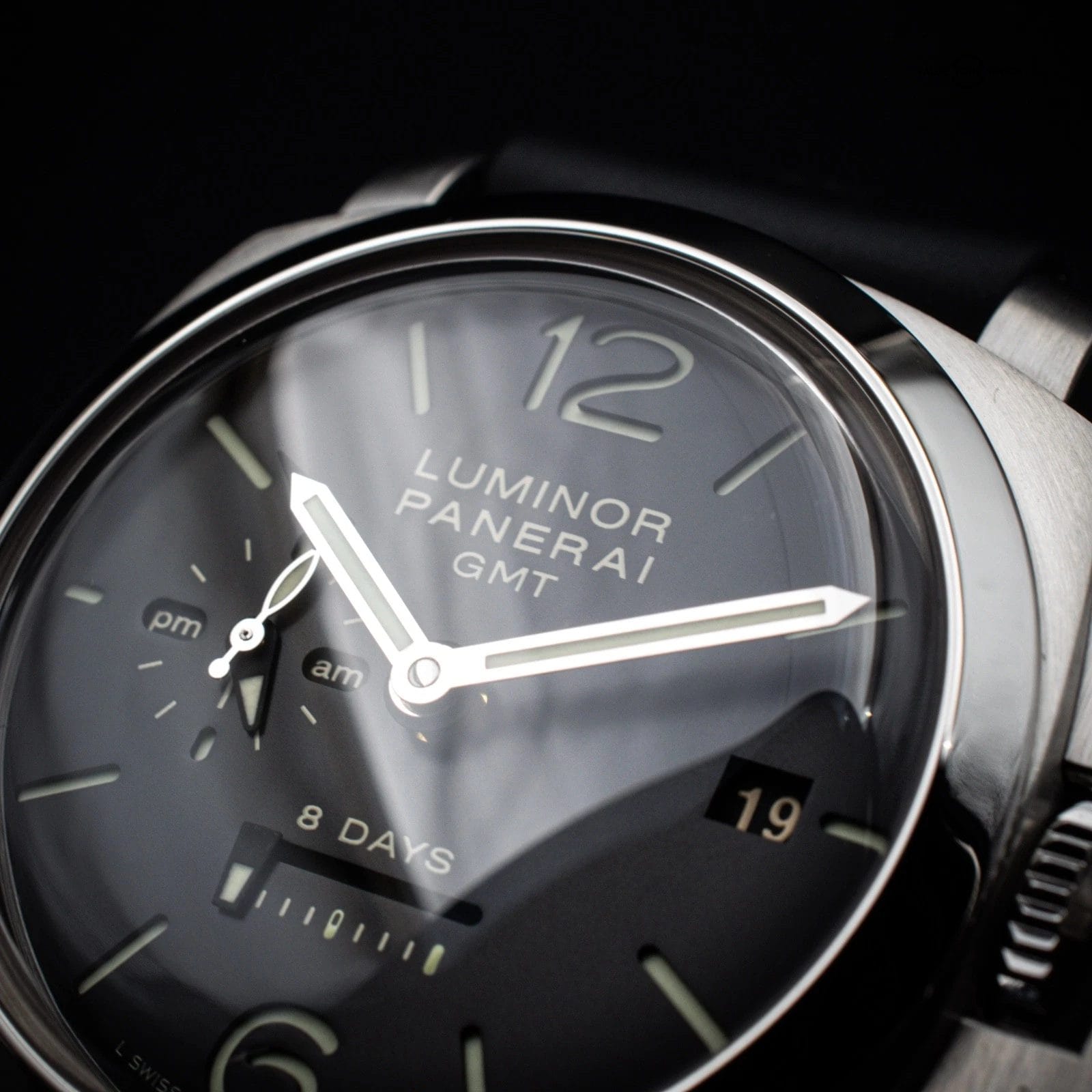Panerai 44mm Luminor 1950 8 Days GMT, Ref. PAM00233 with Box & Papers - Image 4