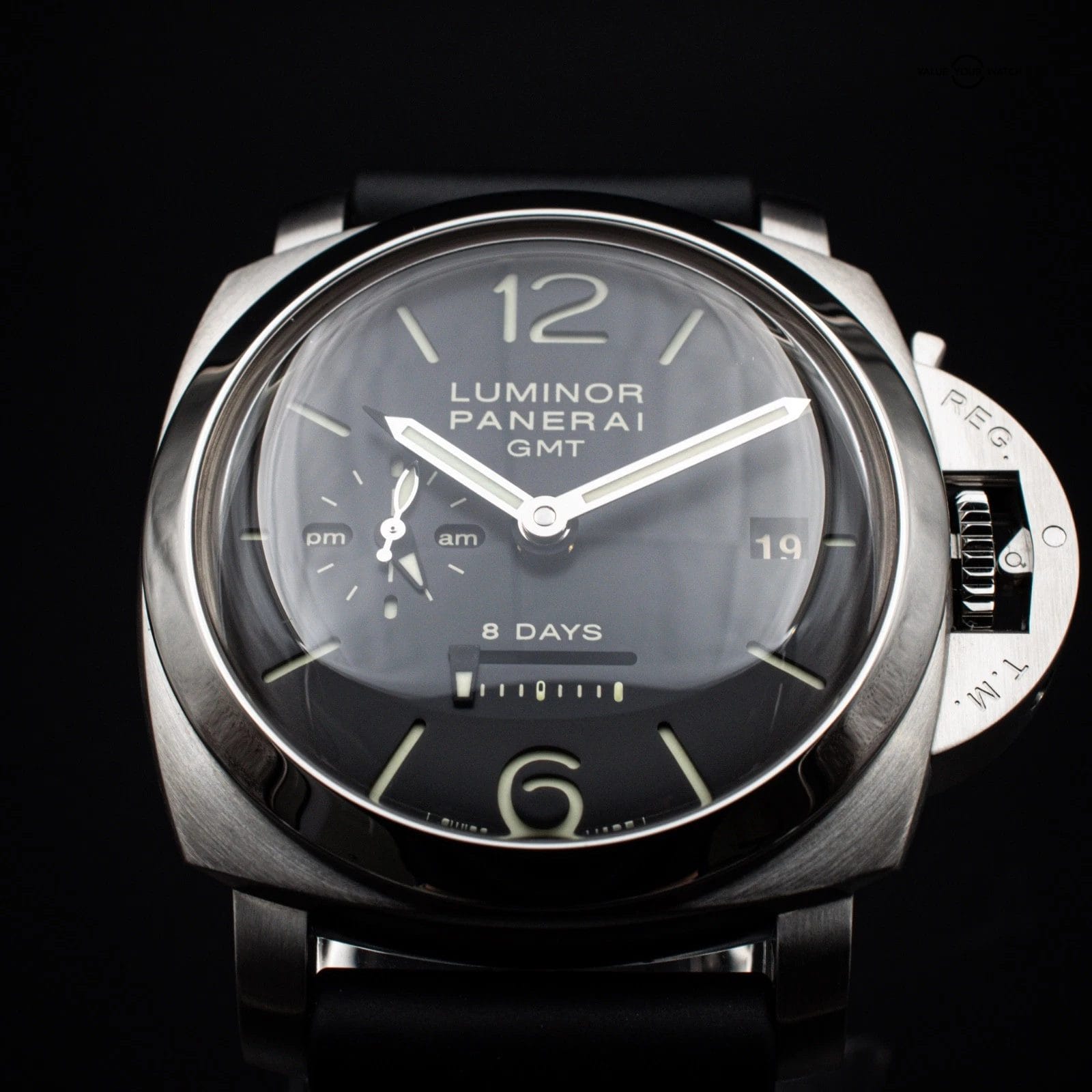Panerai 44mm Luminor 1950 8 Days GMT, Ref. PAM00233 with Box & Papers - Image 14