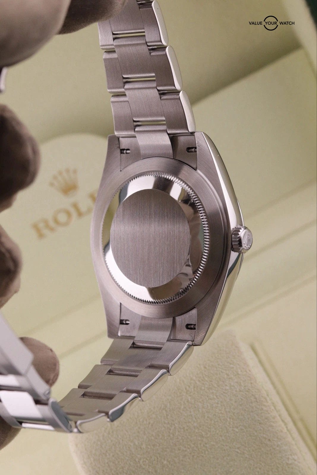 Rolex Datejust 41 | ref. 126300 | Blue Dial Oyster Bracelet with Silver Bezel - Image 5