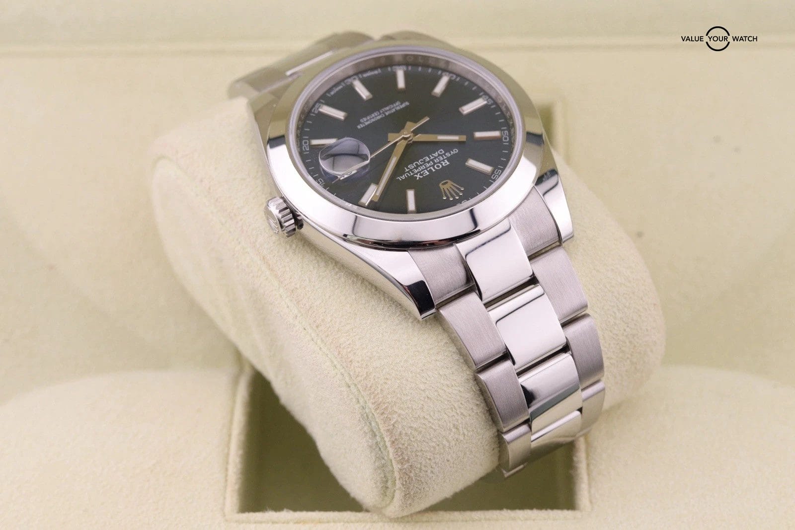 Rolex Datejust 41 | ref. 126300 | Blue Dial Oyster Bracelet with Silver Bezel - Image 14