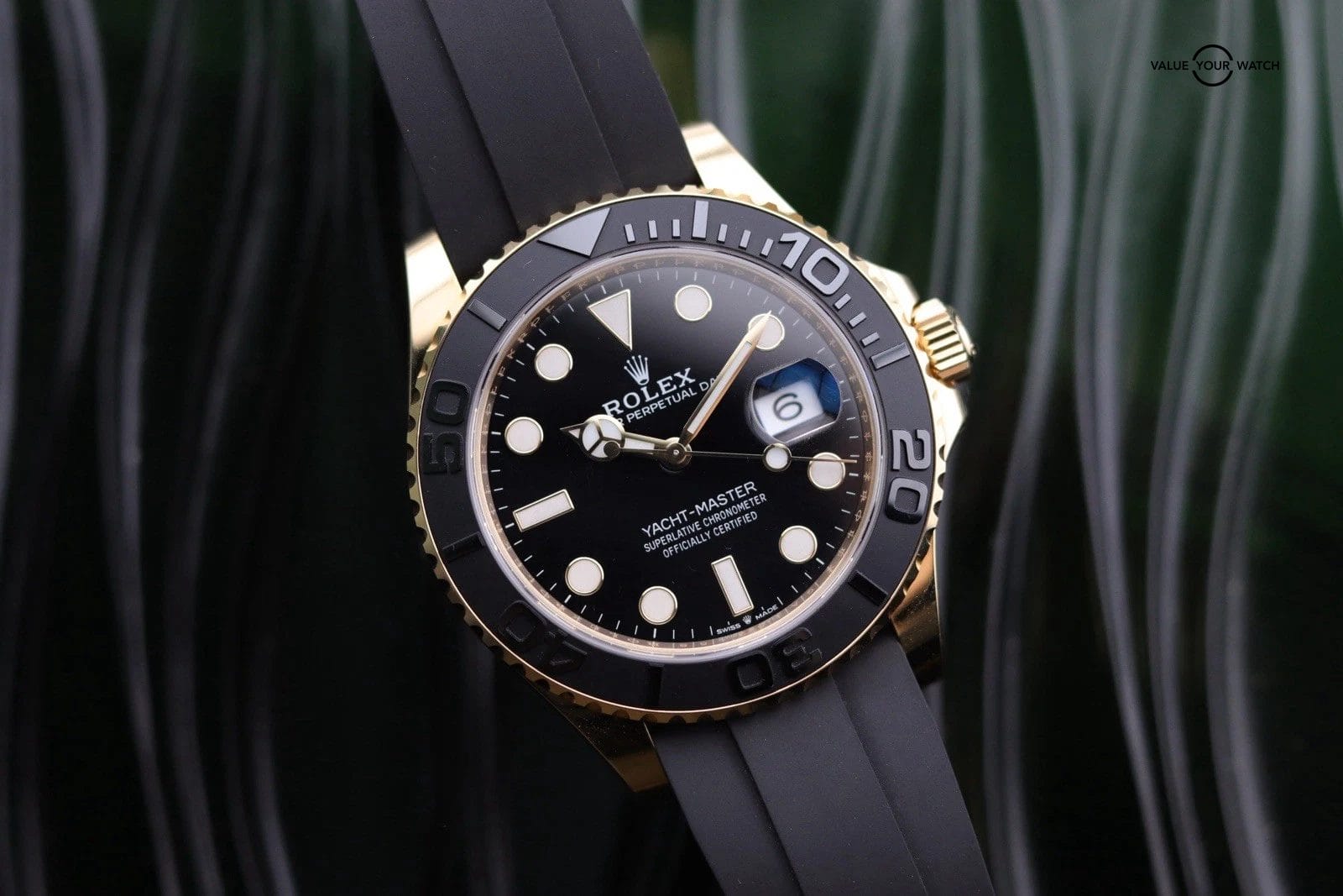 2025 Rolex Yachtmaster 42 Yellow Gold | ref. 226658 | E - G Straps - Image 4