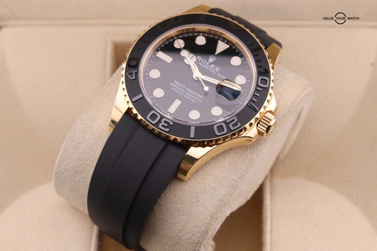 2025 Rolex Yachtmaster 42 Yellow Gold | ref. 226658 | E - G Straps - Image 8