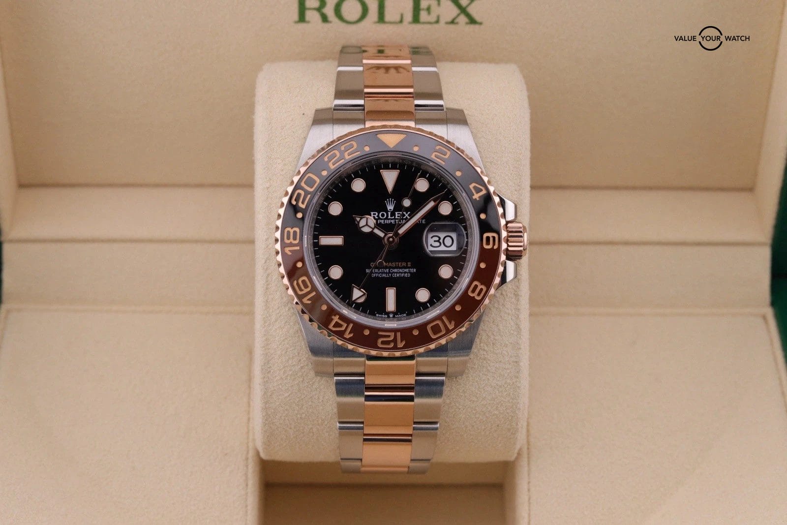 Rolex GMT-Master II | ref. 126711CHNR Rootbeer | 2021 Warranty Card + Full Links - Image 3