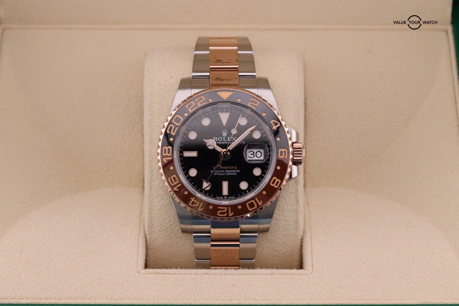 Rolex GMT-Master II | ref. 126711CHNR Rootbeer | 2021 Warranty Card + Full Links